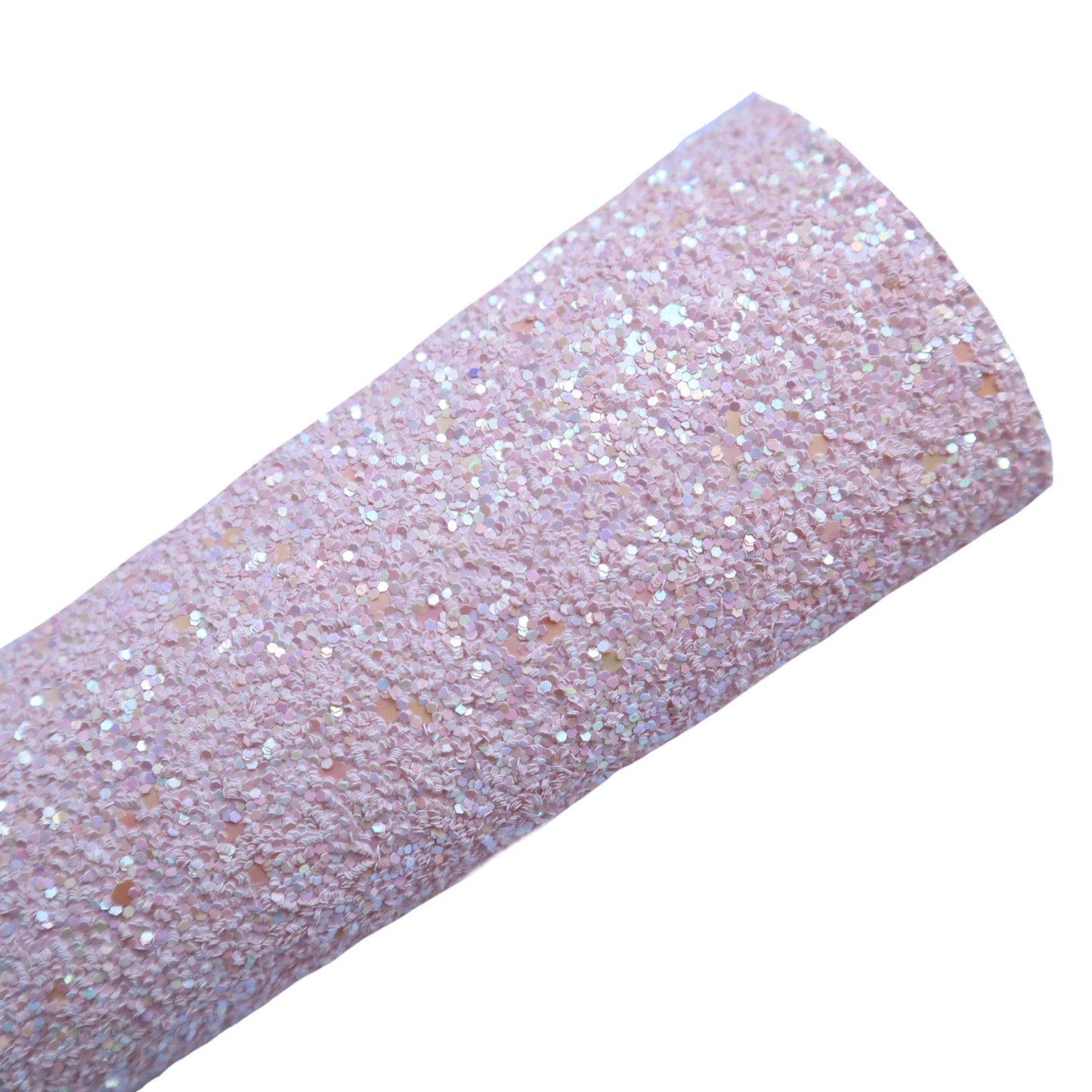 CHUNKY GLITTER FABRIC DIRTY PINK (FAUX LEATHER) 1 PCS - Luxy Kraft