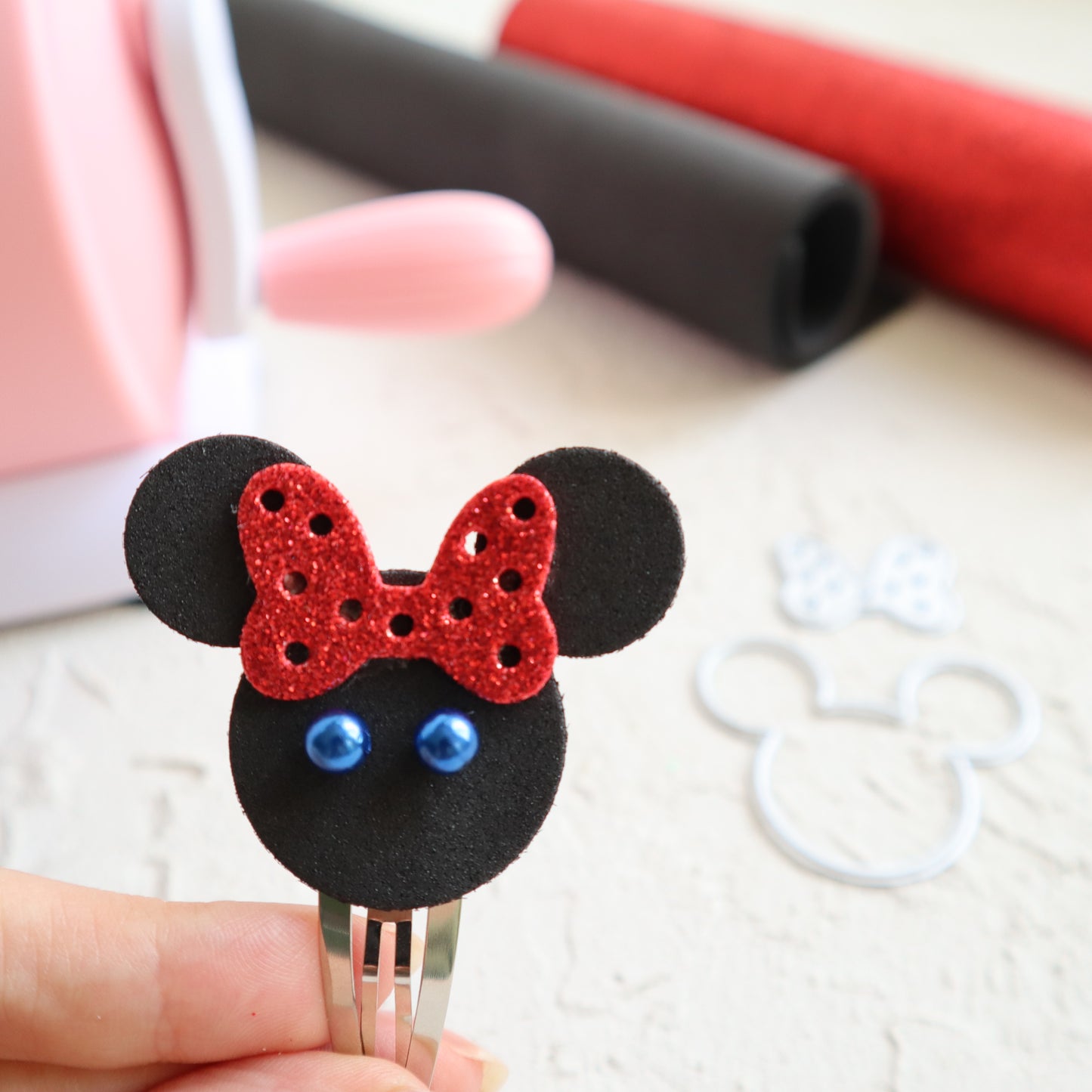 MICKEY MINNIE BOW CUTTING DIES 9 PCS SET - Luxy Kraft