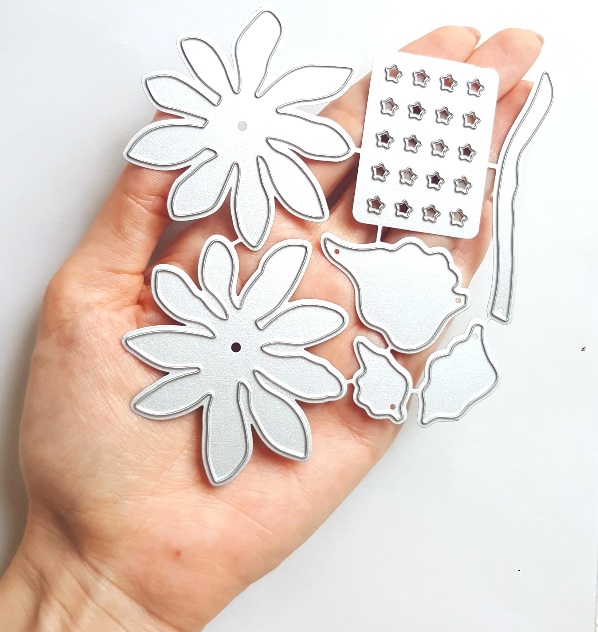 SUNFLOWER CUTTING DIES 7 PCS SET - Luxy Kraft