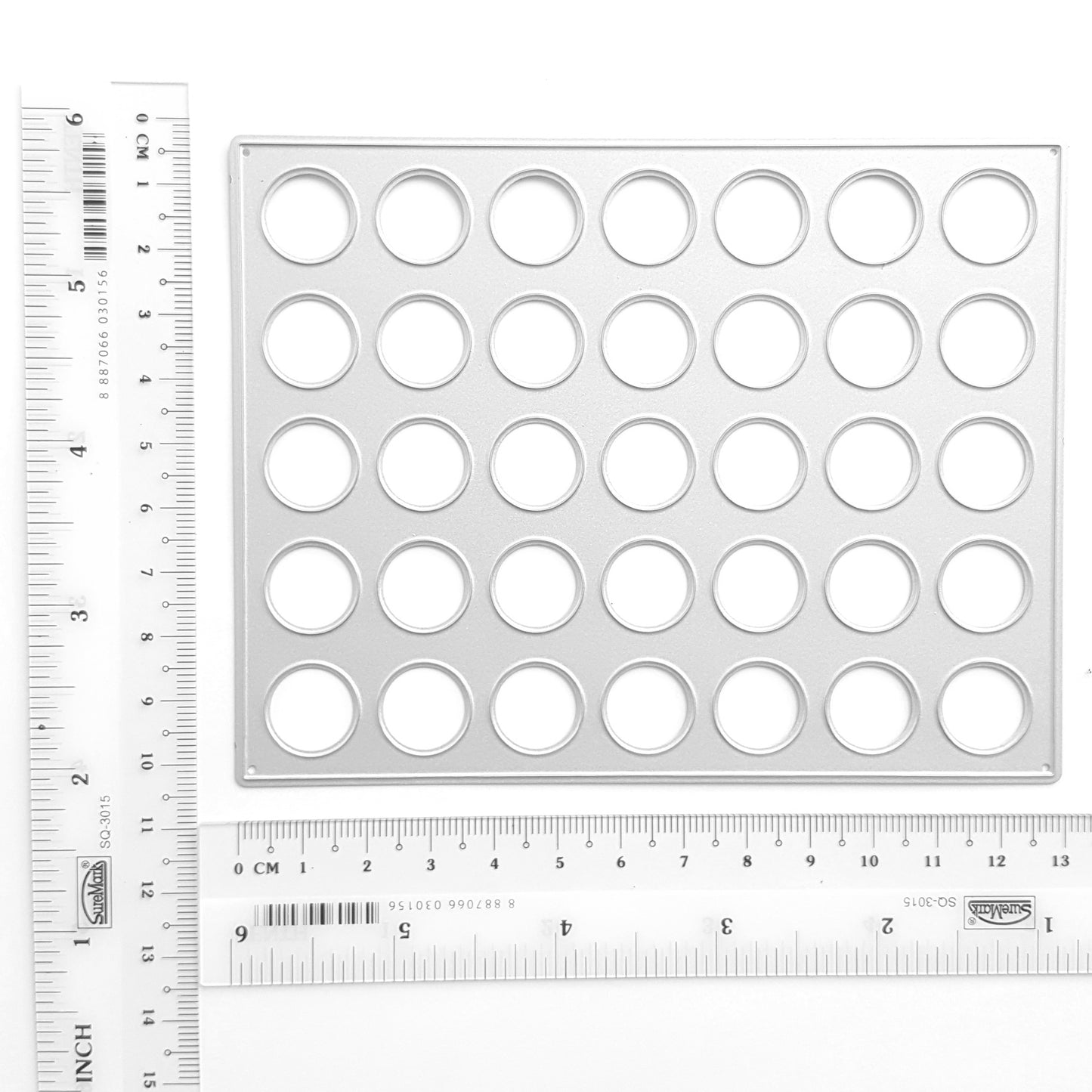 Circle Metal Cutting Dies 35 pcs 10.1x13 CM, D-1 CM - Luxy Kraft