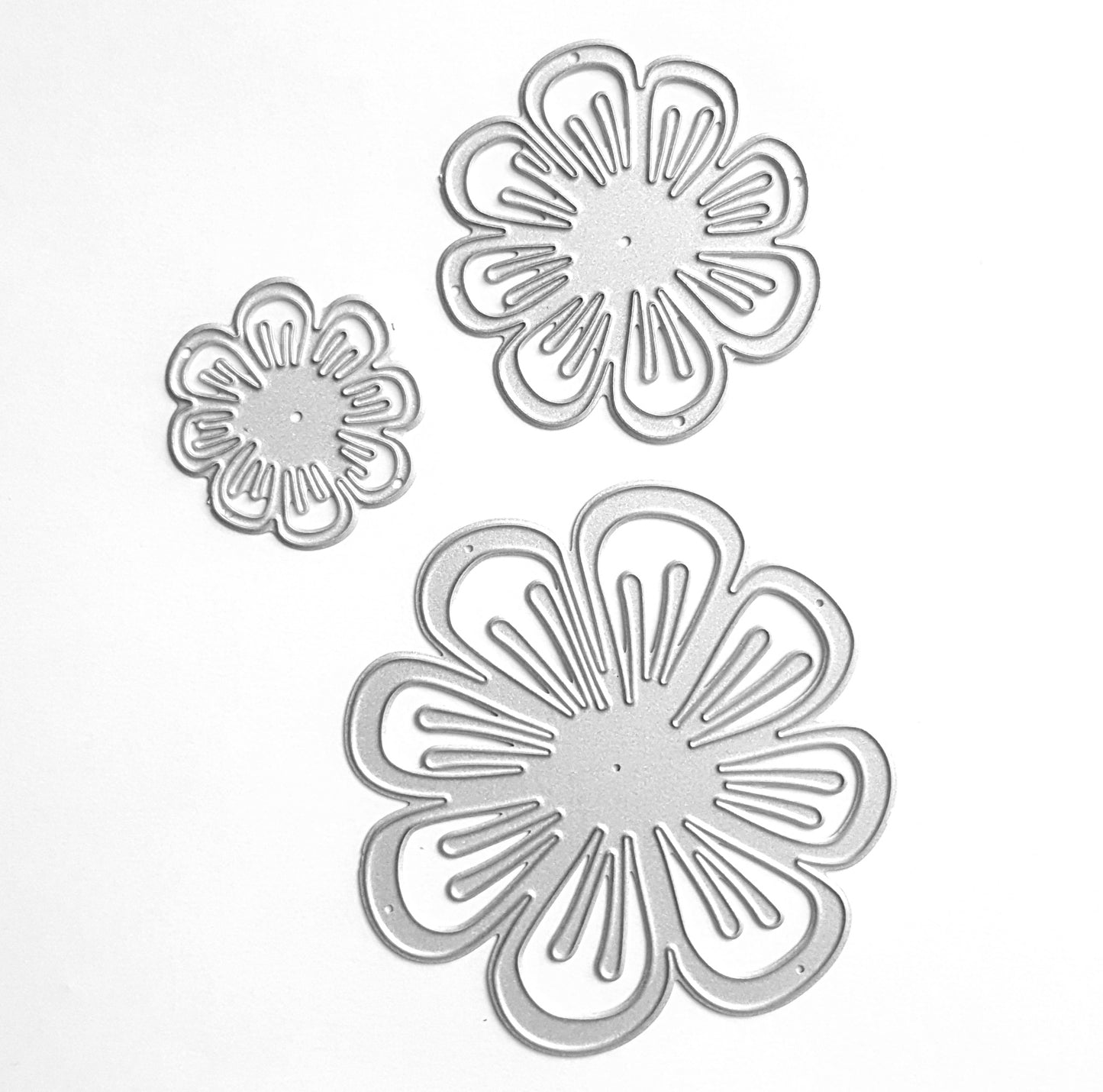 3D FLOWER CUTTING DIES 3 PCS SET OR 1 PCS - Luxy Kraft