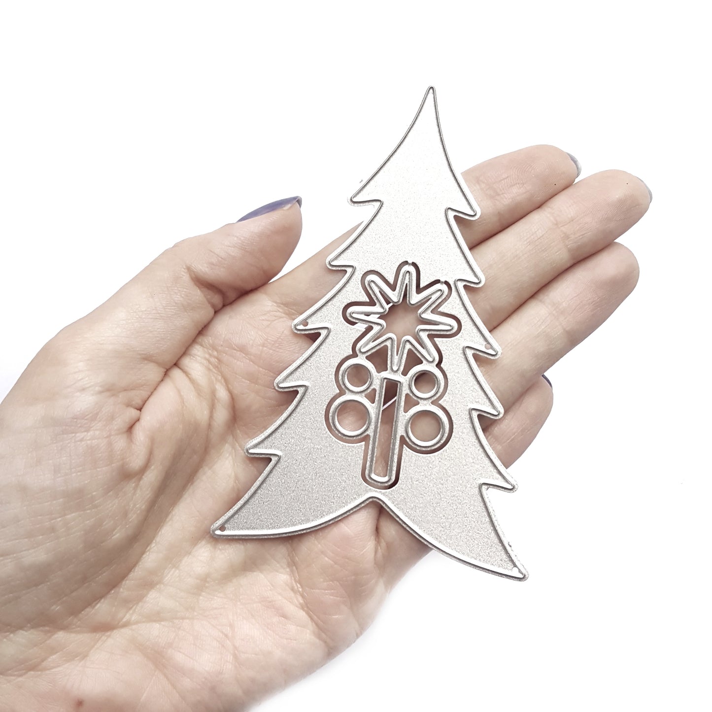 CHRISTMAS TREE CUTTING DIE 6.6X9.8 CM - Luxy Kraft