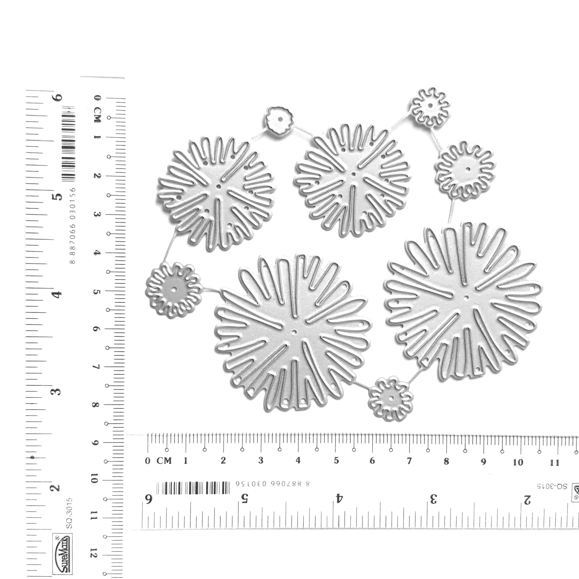 FLOWER CUTTING DIES 9 PCS SET - Luxy Kraft