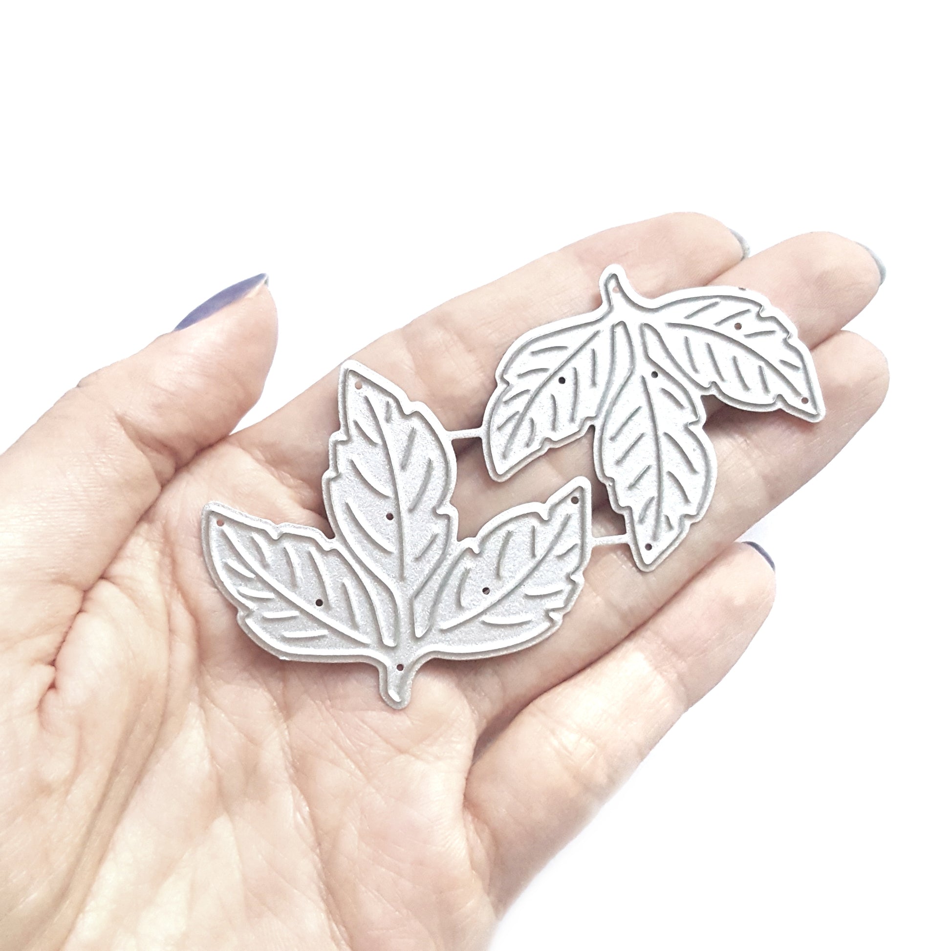 LEAVES CUTTING DIES 2 PCS SET - Luxy Kraft