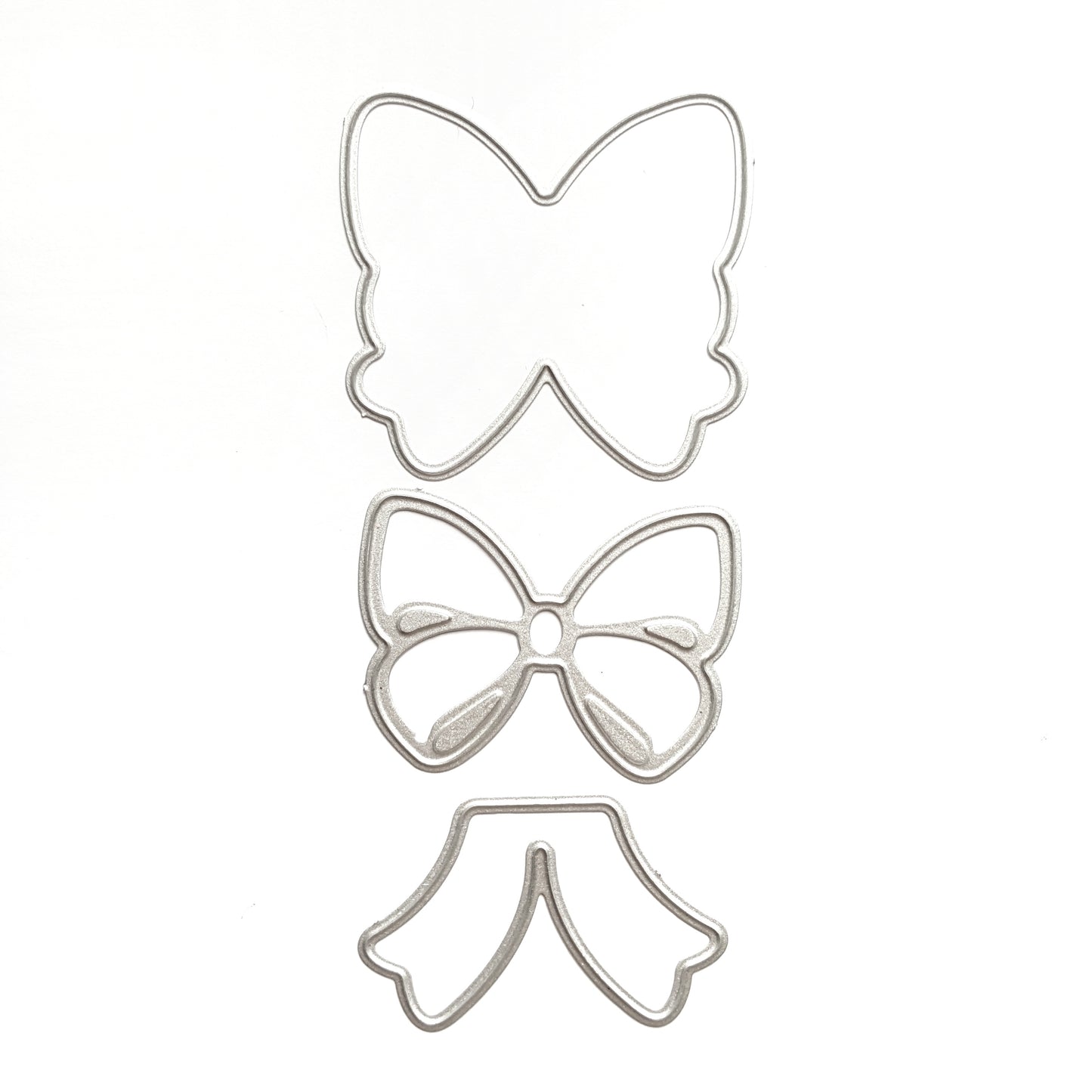 BUTTERFLY BOW CUTTING DIES 3 PCS SET - Luxy Kraft