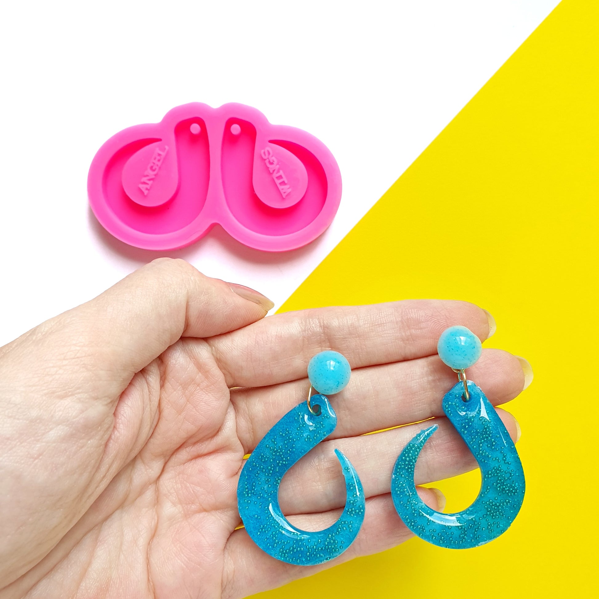 Earring molds silicone mold for epoxy and resin - Luxy Kraft