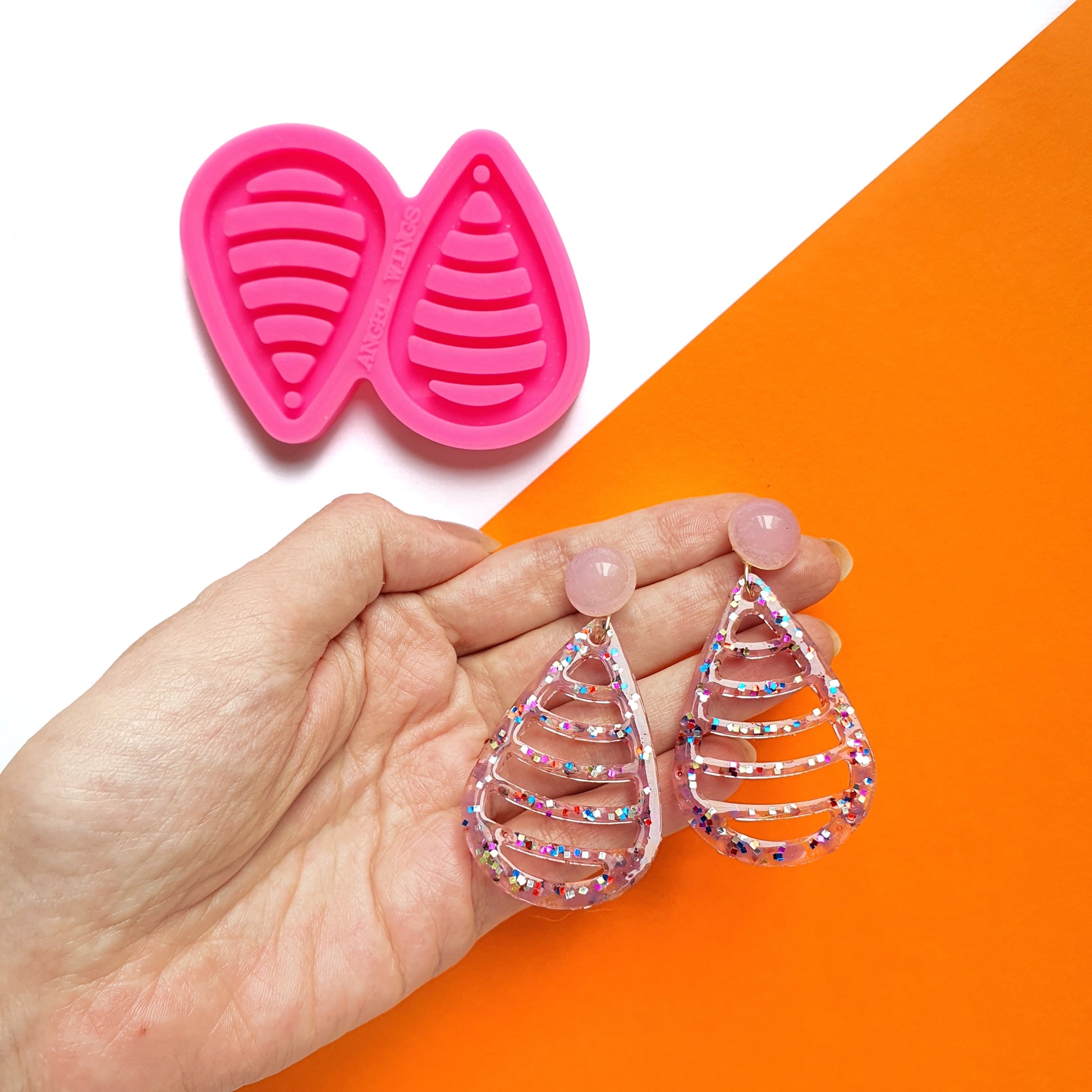 Earring molds silicone mold for epoxy and resin - Luxy Kraft