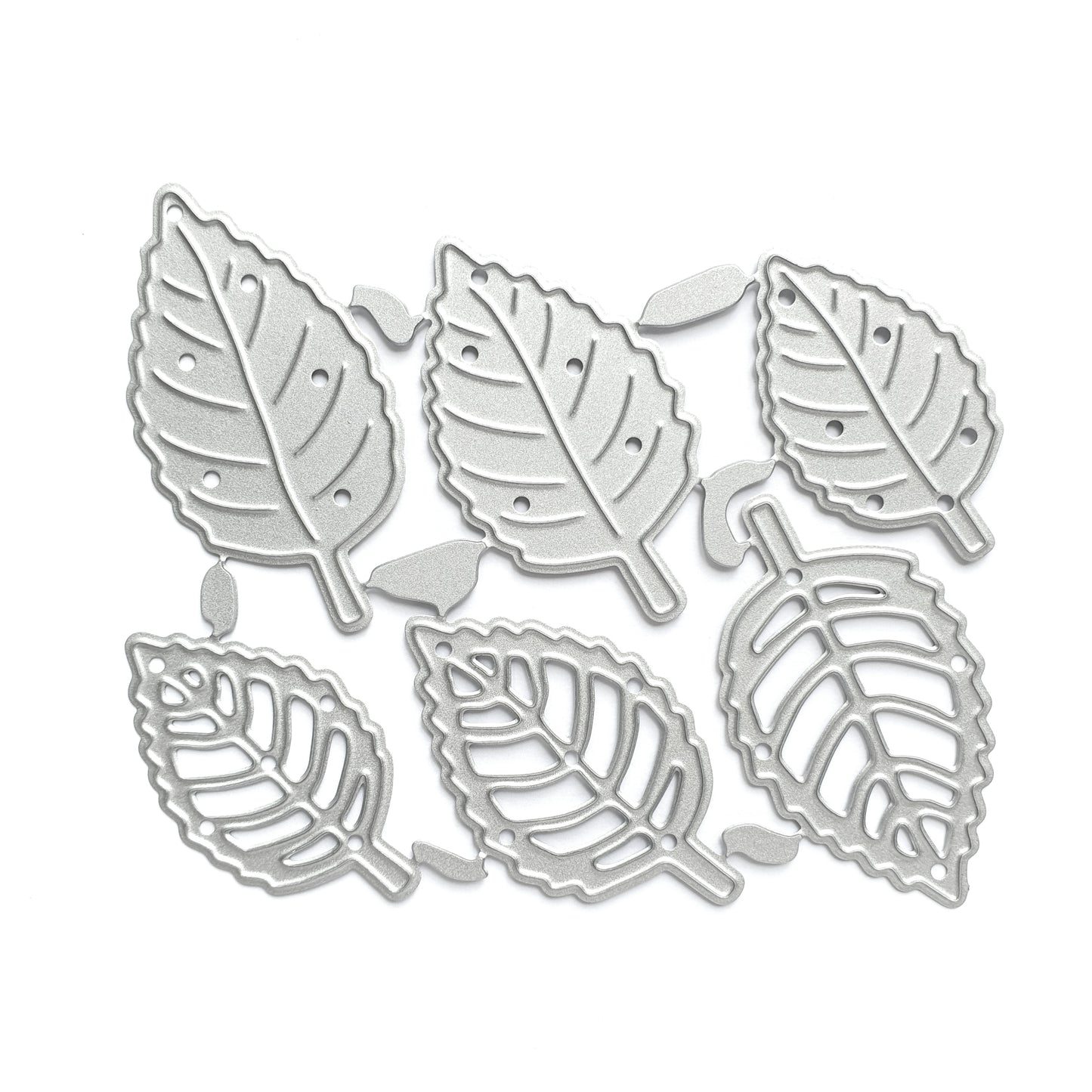 Leaves Metal Cutting Dies 6 pcs set - Luxy Kraft