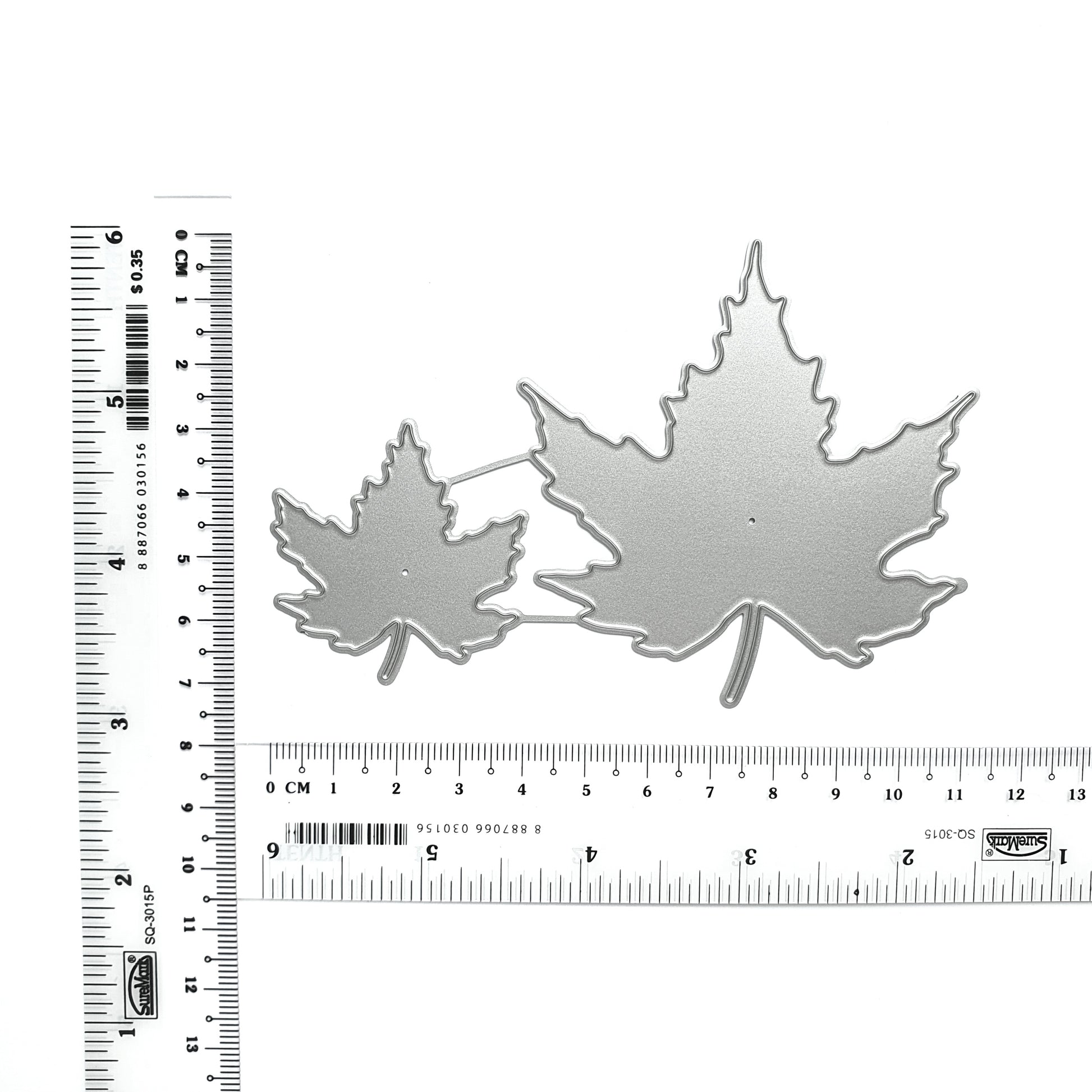 Maple leaves Metal Cutting Dies 2 pcs set - Luxy Kraft