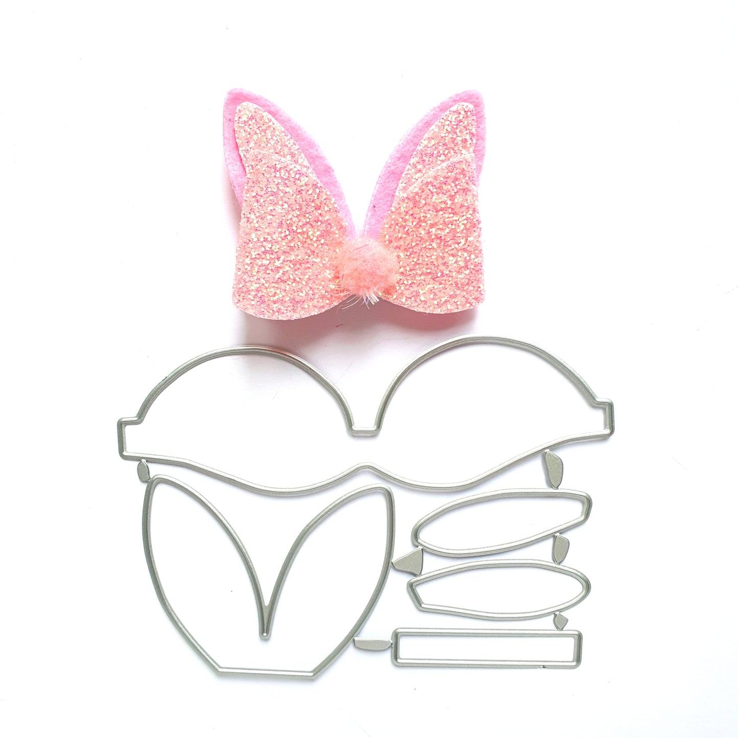 Bunny Bow Metal Cutting Dies - Luxy Kraft