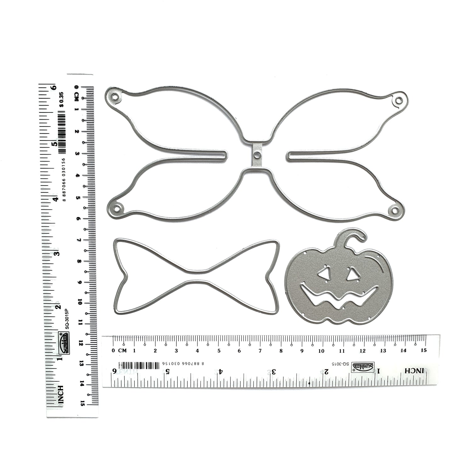 Halloween Pumpkin Bow cutting dies D-473 - Luxy Kraft