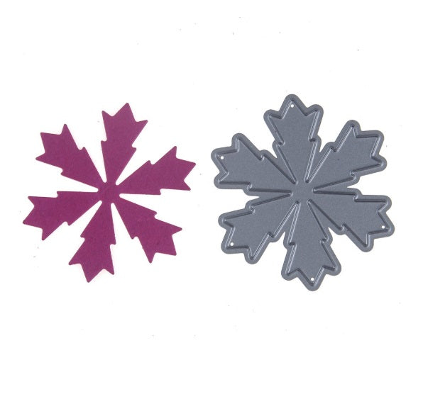 FLOWER SNOWFLAKE CUTTING DIE - Luxy Kraft