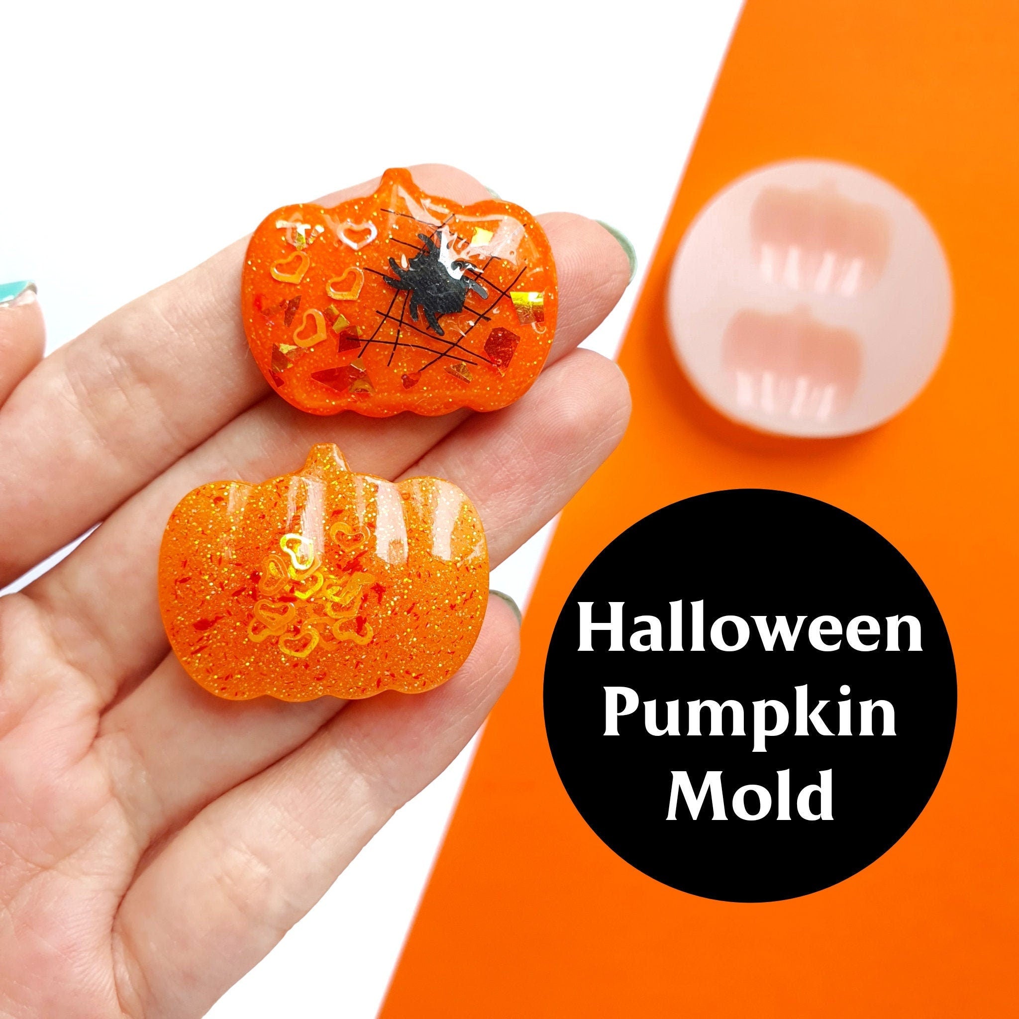 Halloween Resin Mold - Halloween Earrings Pendant Jewelry Silicone Molds  for Resin