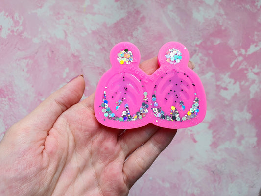 Earrings silicone mold for resin "Leaves" silicone molds for epoxy - Luxy Kraft