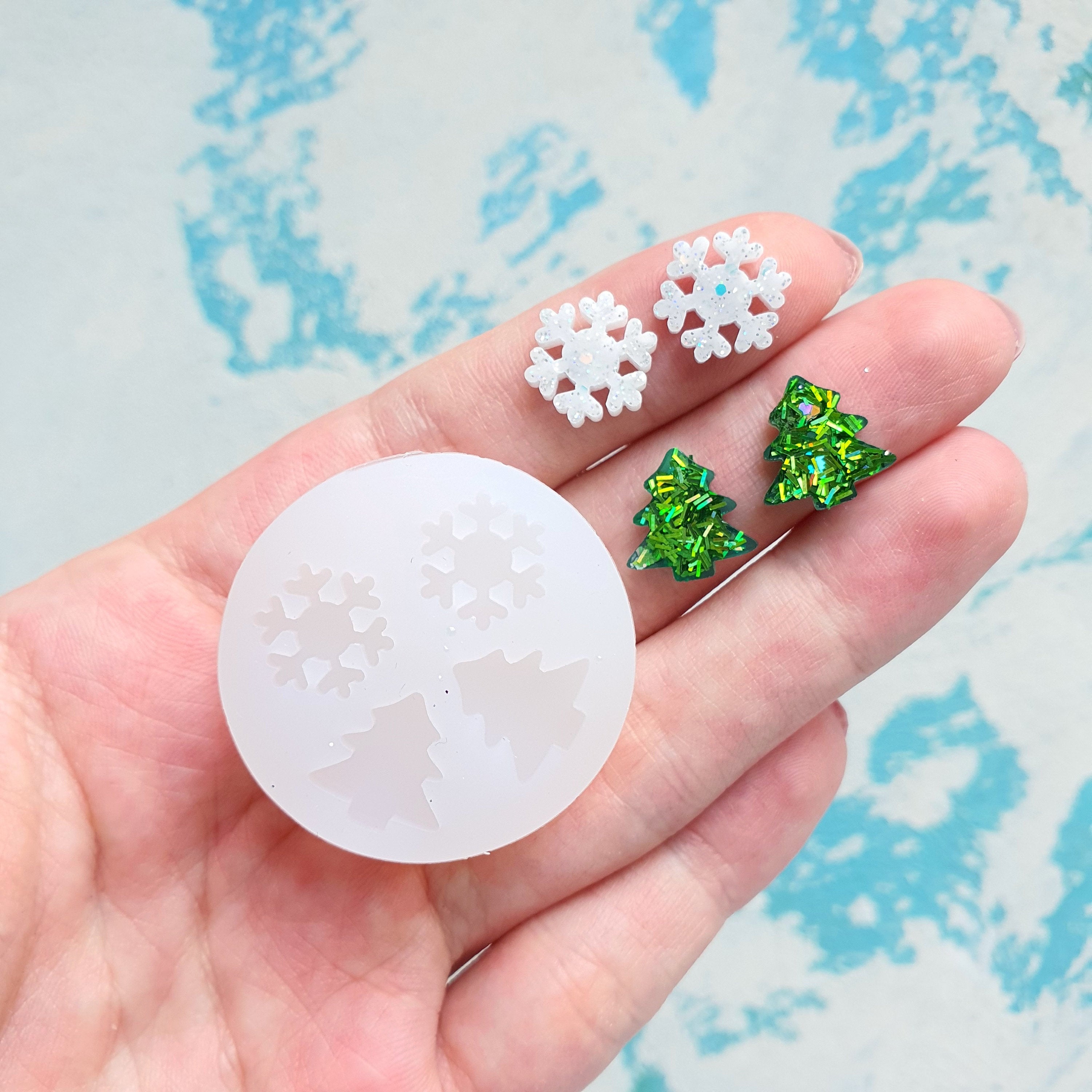 Mini Snowflake Mold - Poly Clay Play