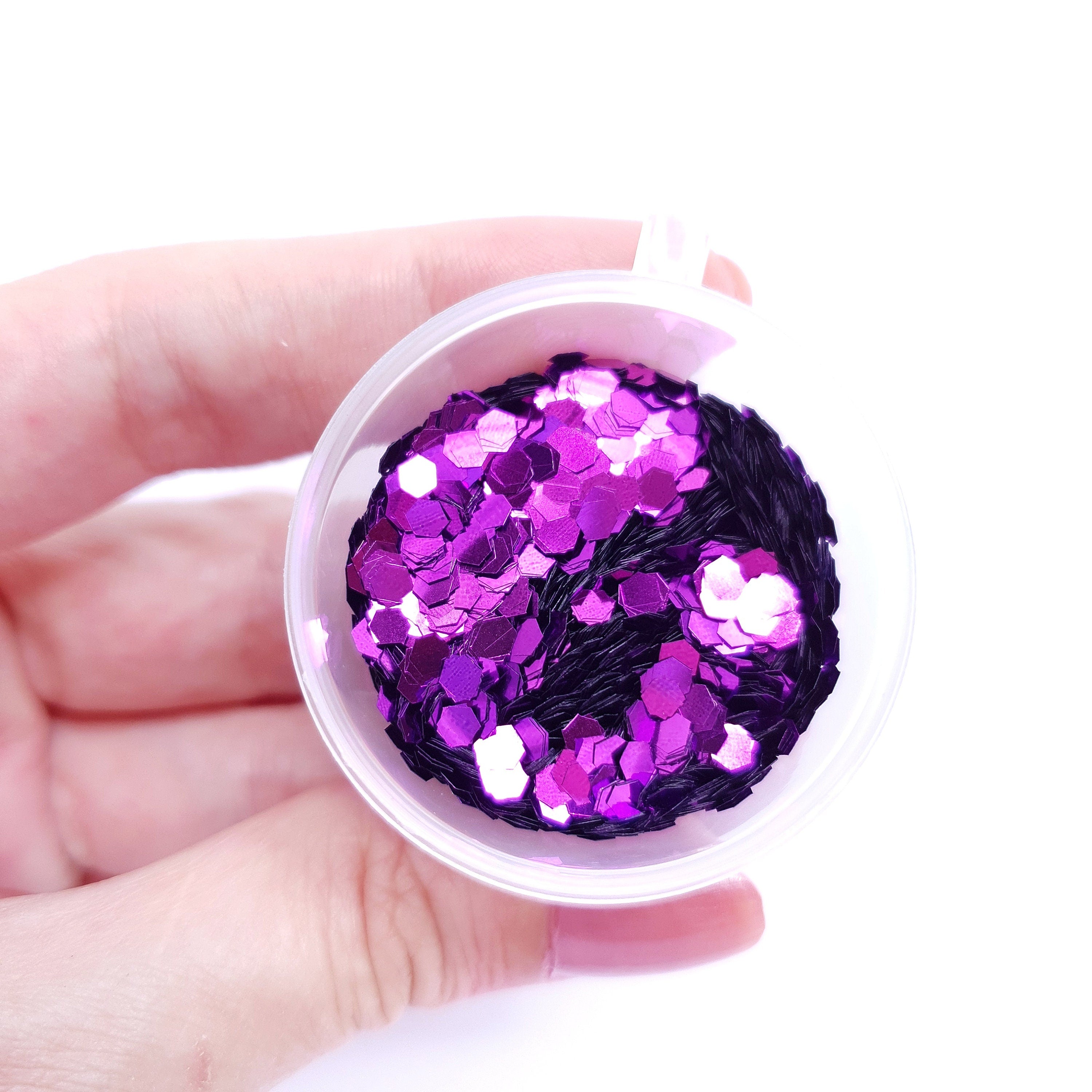 Violet Hexagon Chunky glitter for Resin Epoxy crafts