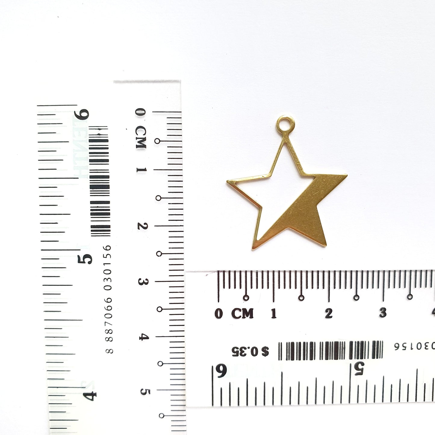 12 pcs Star Earrings components Earrings findings DIY jewelry Raw brass blanks charms Pendants - Luxy Kraft