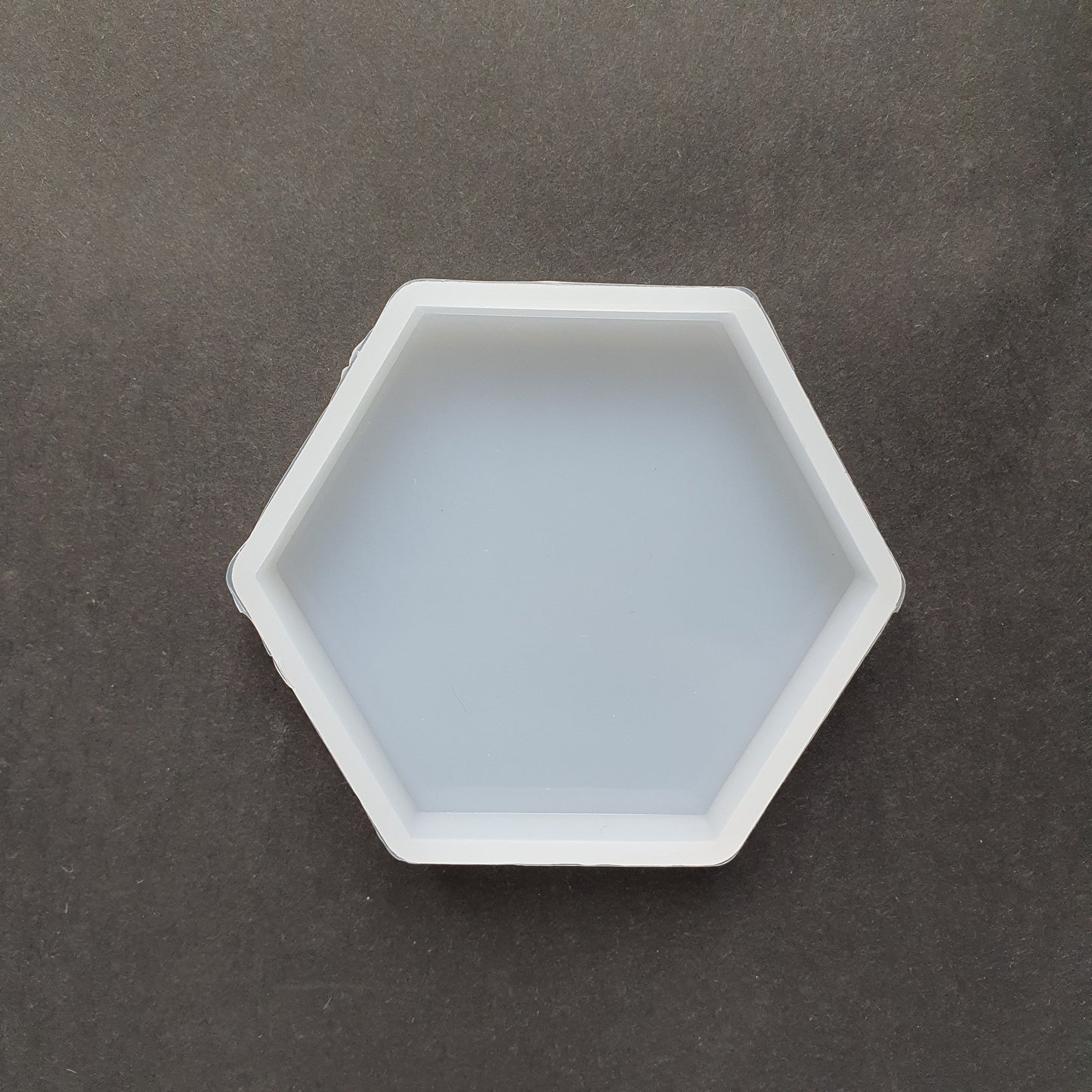 Hexagon Coaster silicone mold Resin Epoxy Jesmonite mold 7.5 cm - Luxy Kraft