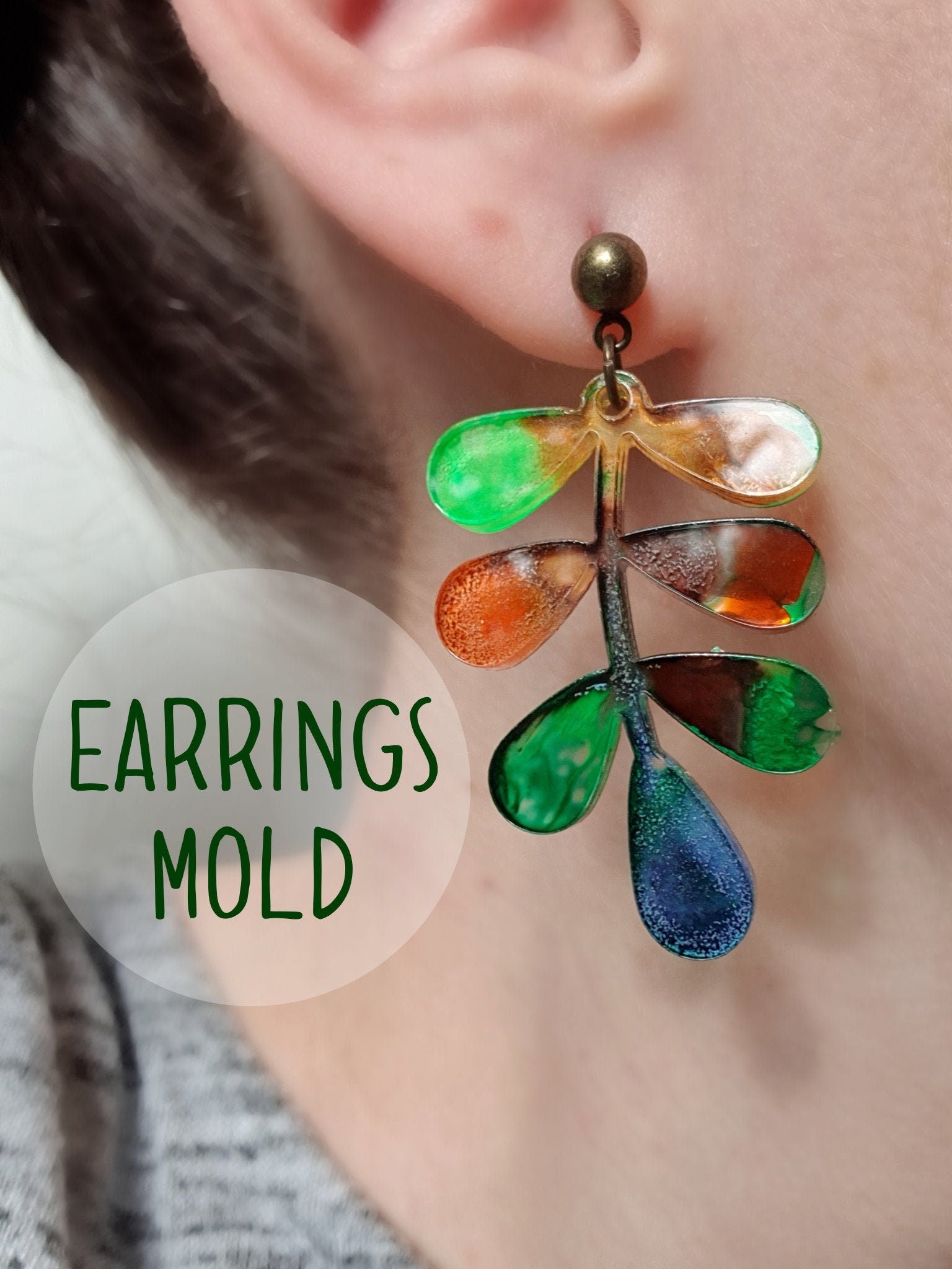 Clay on sale earring molds