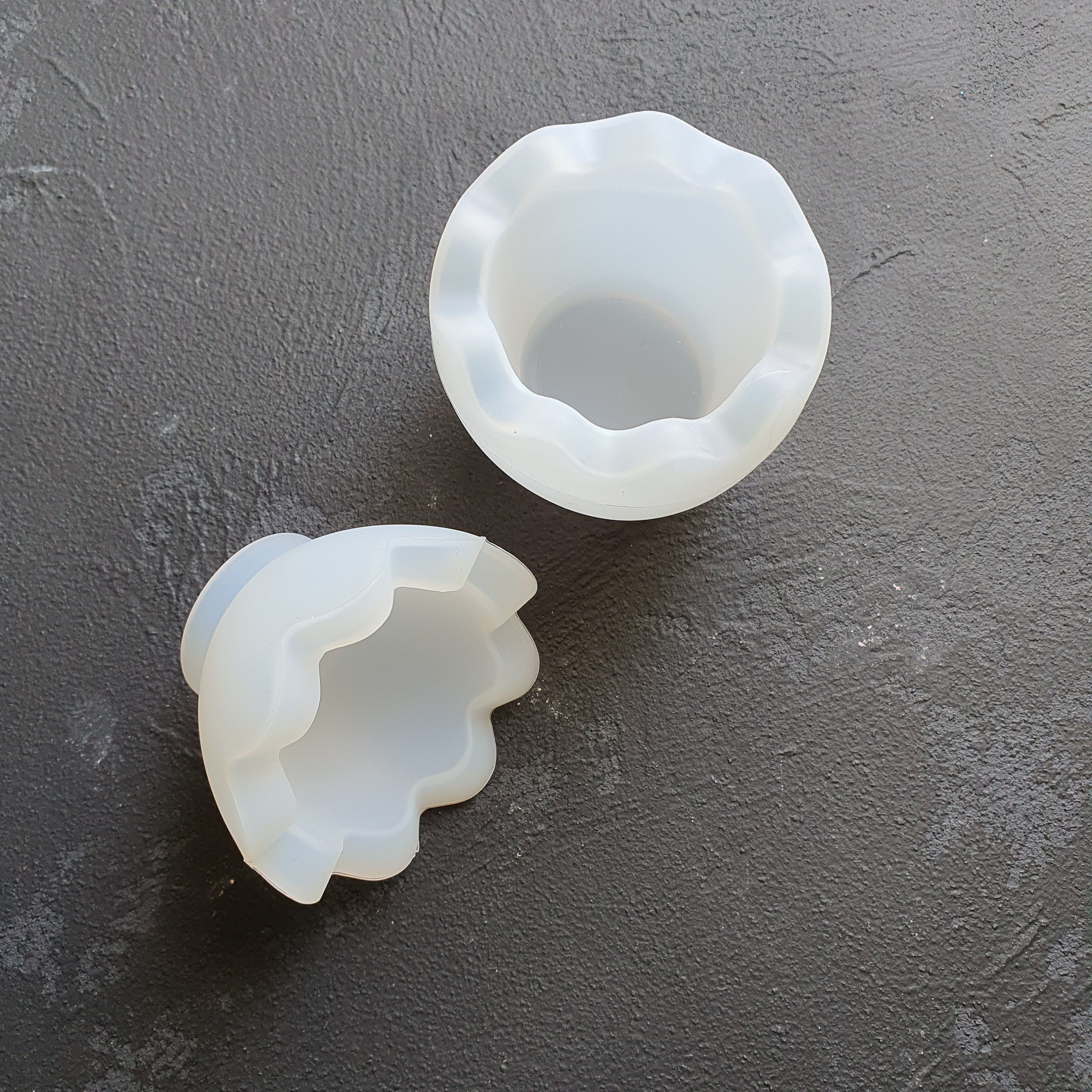 Egg silicone mold Resin Epoxy Jesmonite mold