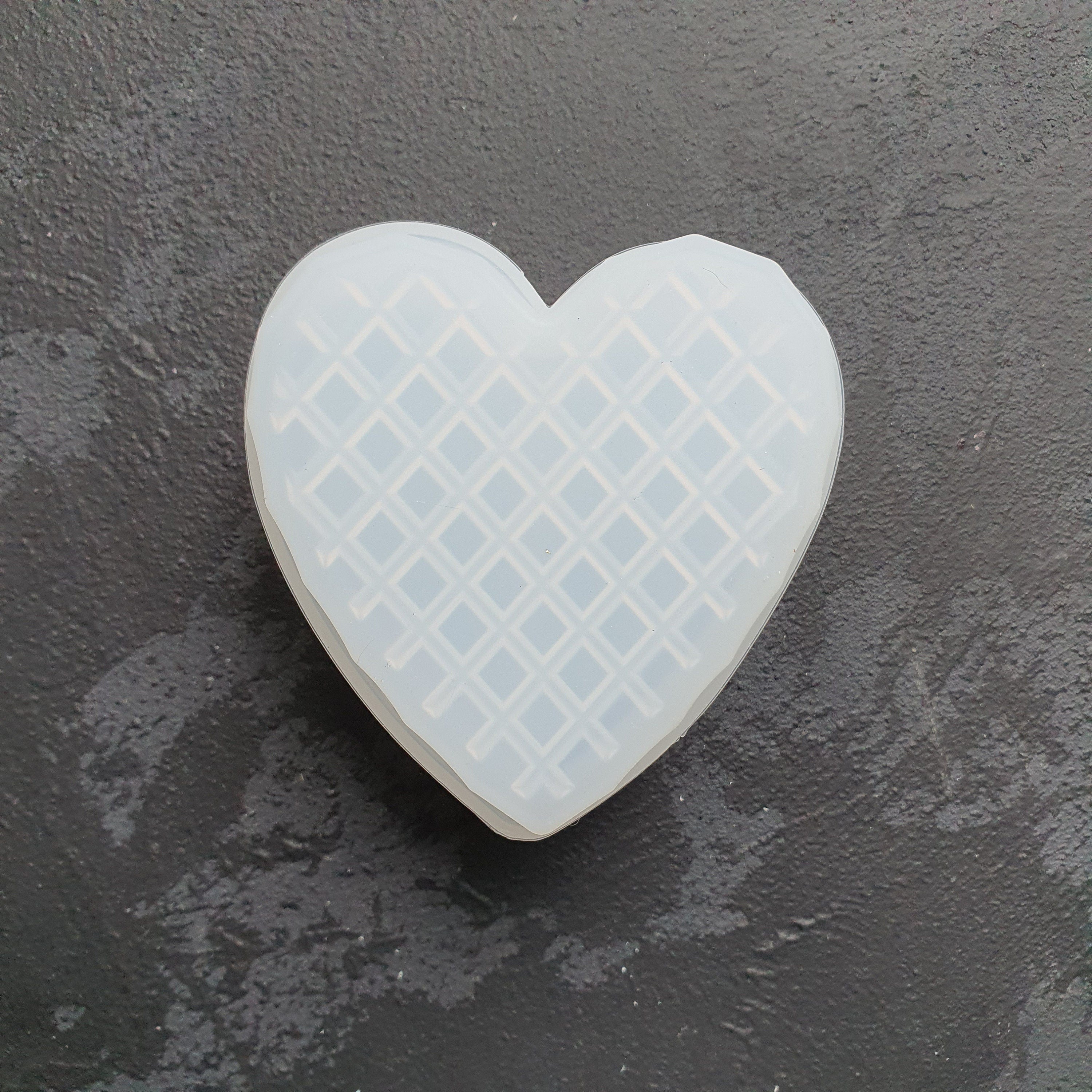 Heart box Mold Trinket tray silicone mould for Resin Epoxy