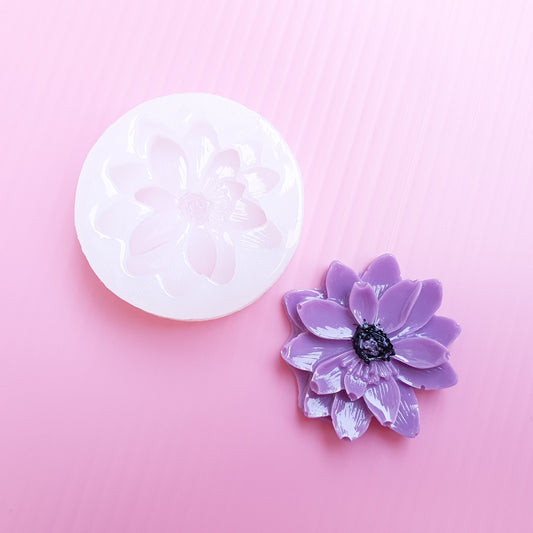 Flower Earring mold Silicone earrings mould for resin and epoxy 3.5 cm - Luxy Kraft