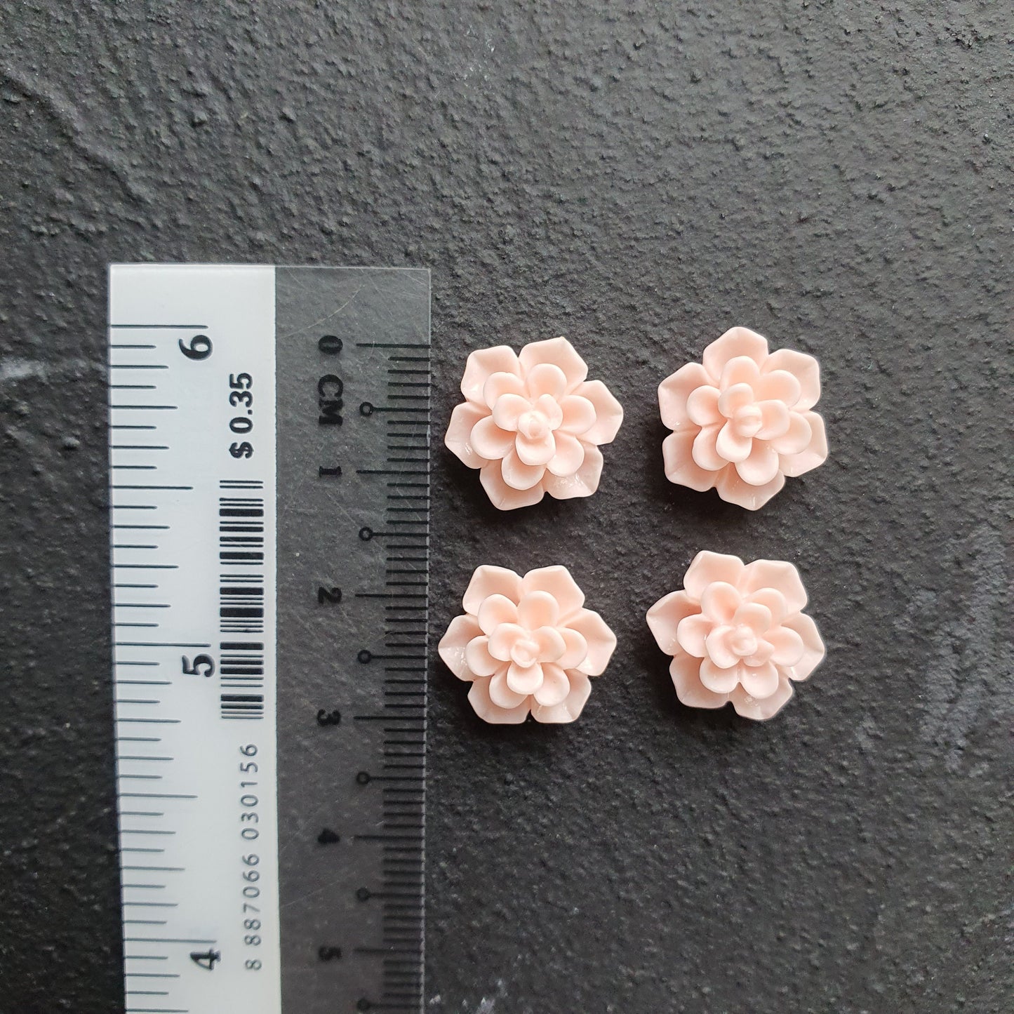 Silicone earrings mold "Flowers" for resin and epoxy