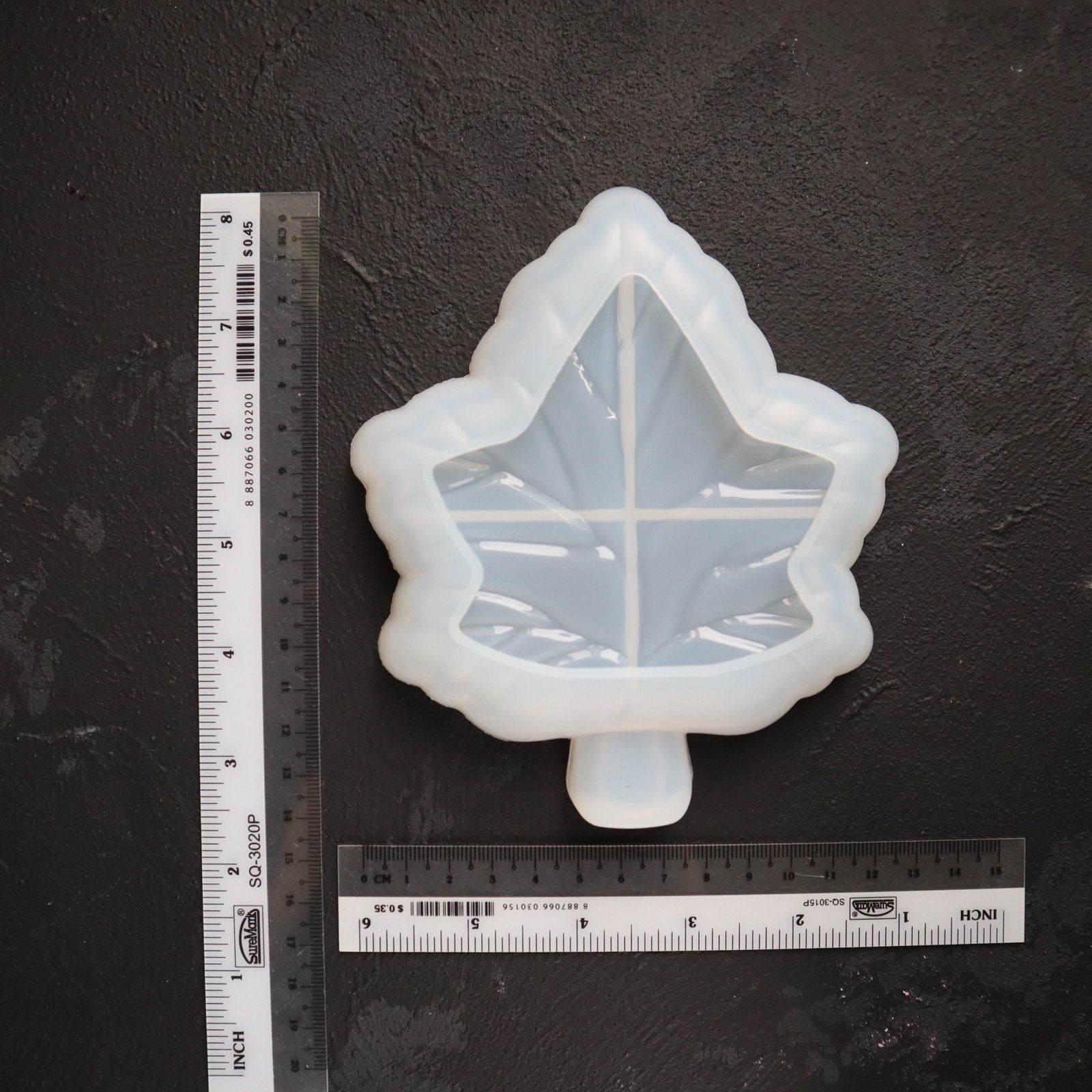 Leaf mold trinket tray dish plate silicone mold for Resin Epoxy Jesmonite craft - Luxy Kraft