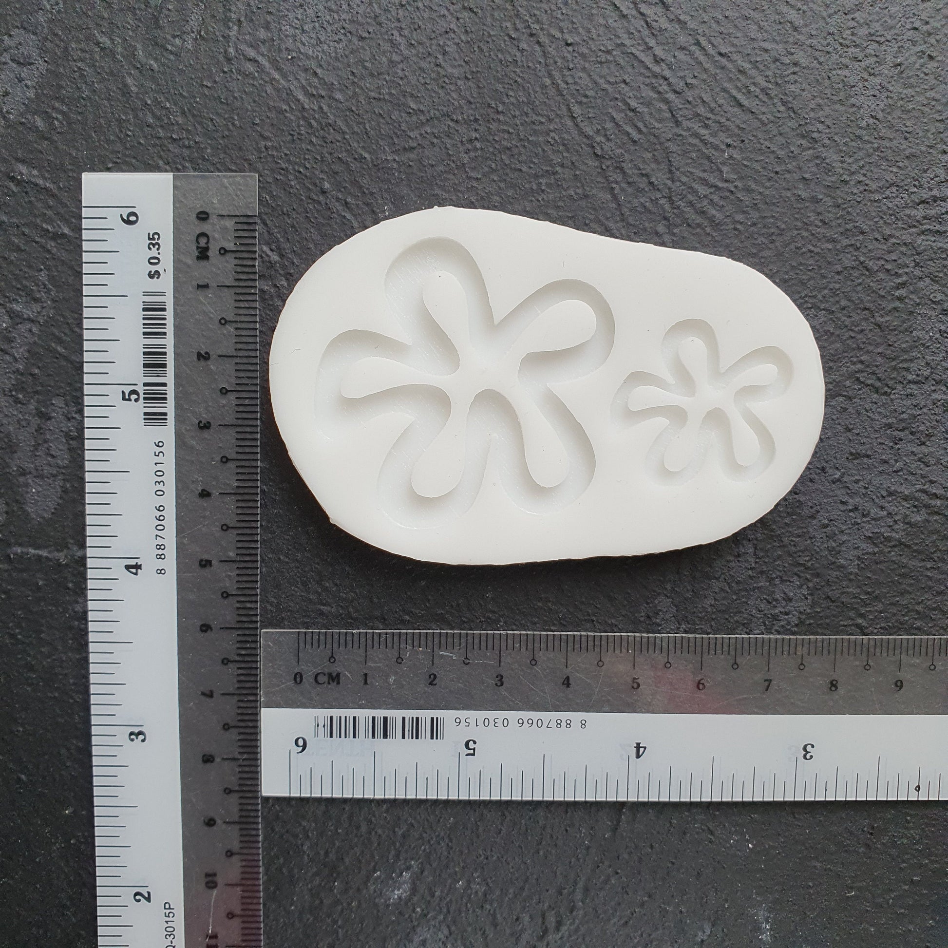 Silicone earring mold Flowers Jewelry Resin mould for resin and epoxy - Luxy Kraft