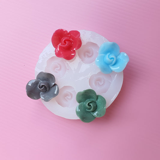 Flower Earrings mold Silicone earrings mould for resin and epoxy - Luxy Kraft