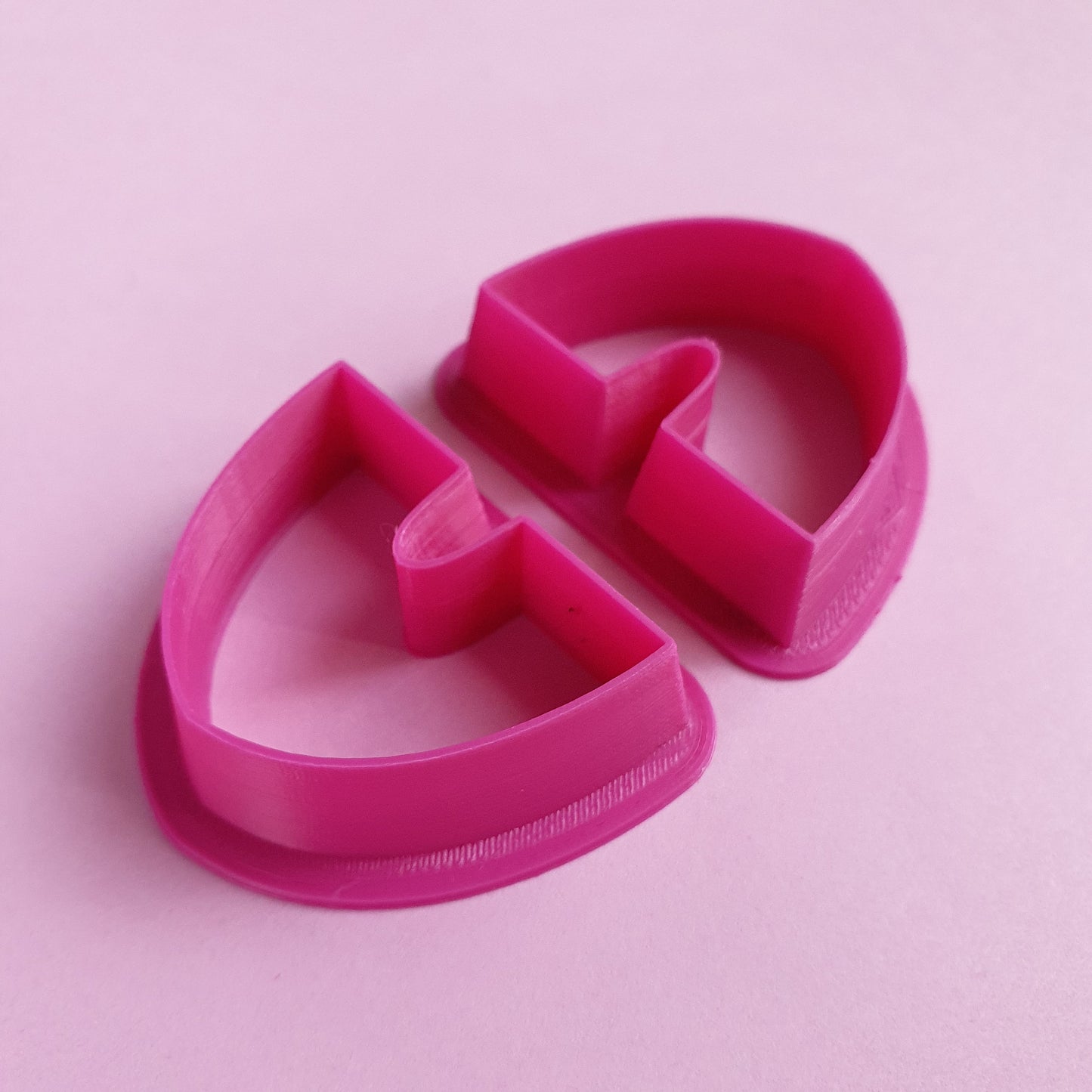 Earrings Polymer clay 3D cutters "Arch" Geometry Jewelry shape cutter