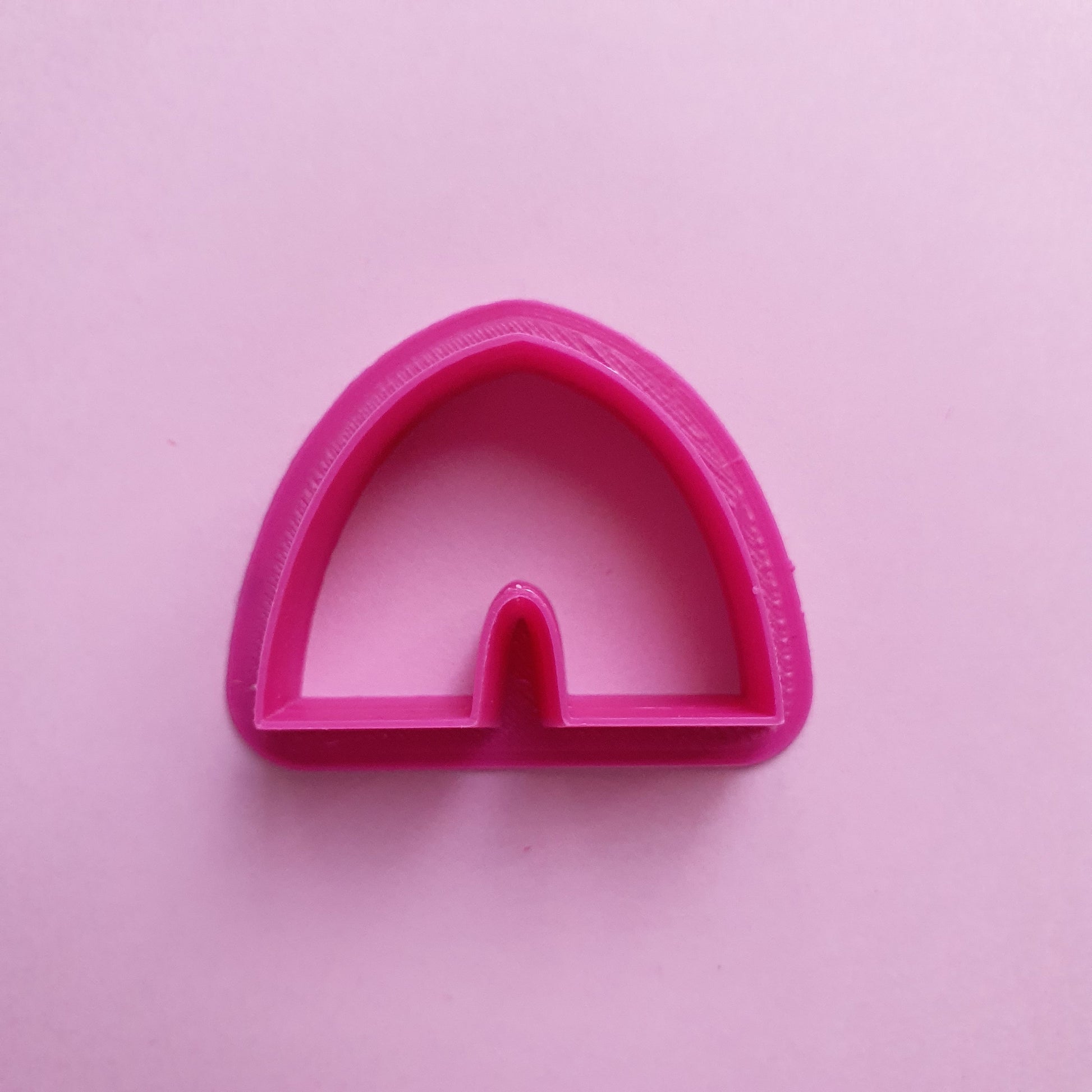 Earrings Polymer clay 3D cutters "Arch" Geometry Jewelry shape cutter