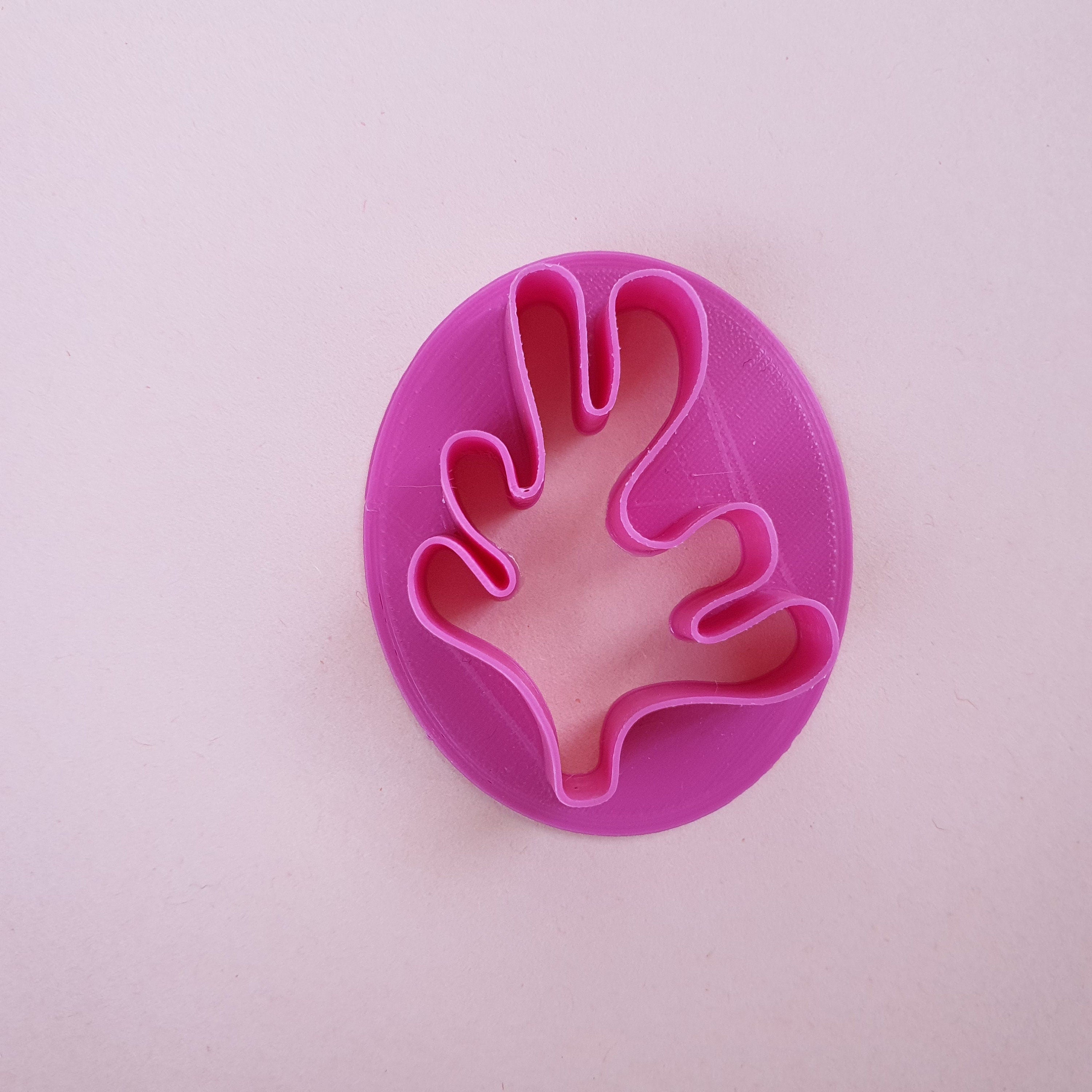 Scalloped Circle, Clay Cutter, 14 petal design - Plastic 3D printed, P – De  La Design