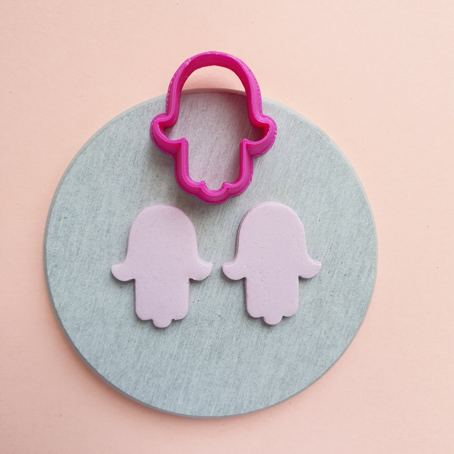 Hamsa hands Polymer clay 3D cutters - Luxy Kraft