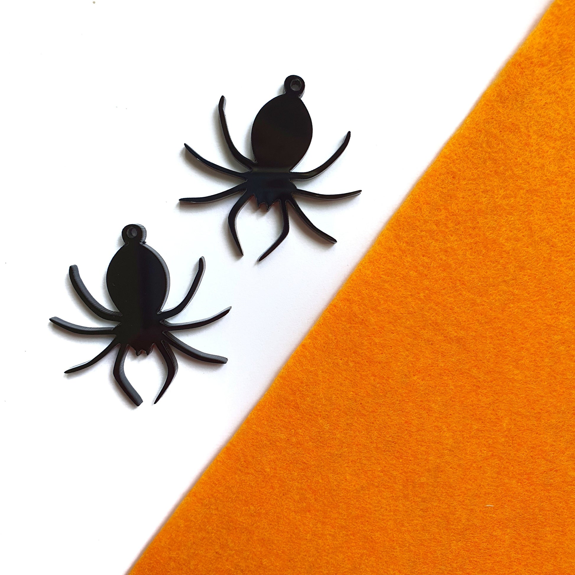 Halloween Spider Silicone earrings mold for resin and epoxy - Luxy Kraft