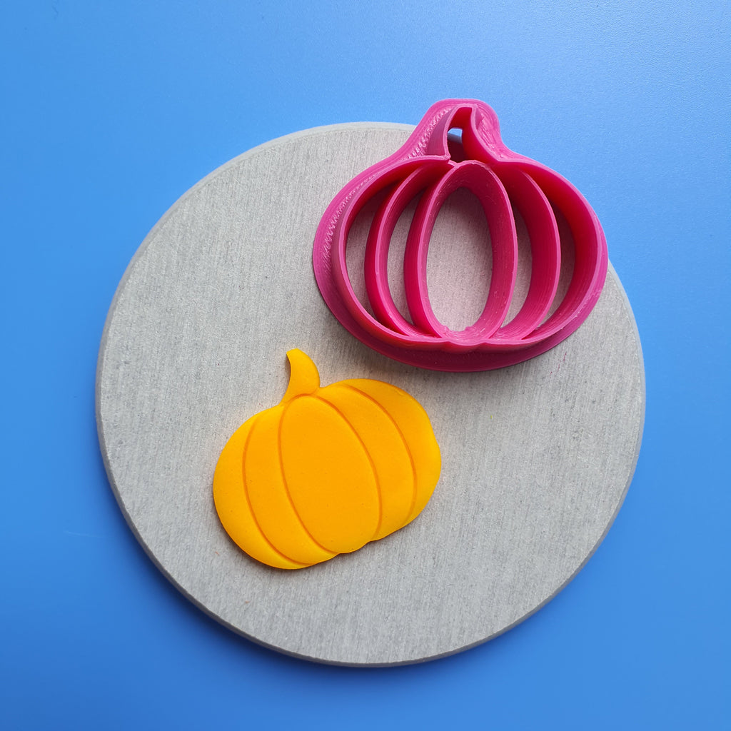 Pumpkin Polymer clay cutter 3D print cutters Jewelry Earrings shape plastic  cutter