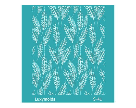 Silk screen stencil for polymer clay "Luxymolds" S-41