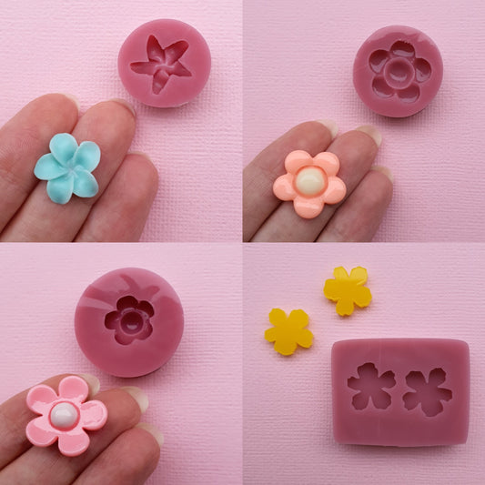 Silicone stud earrings mold Jewelry Resin mould for resin and epoxy