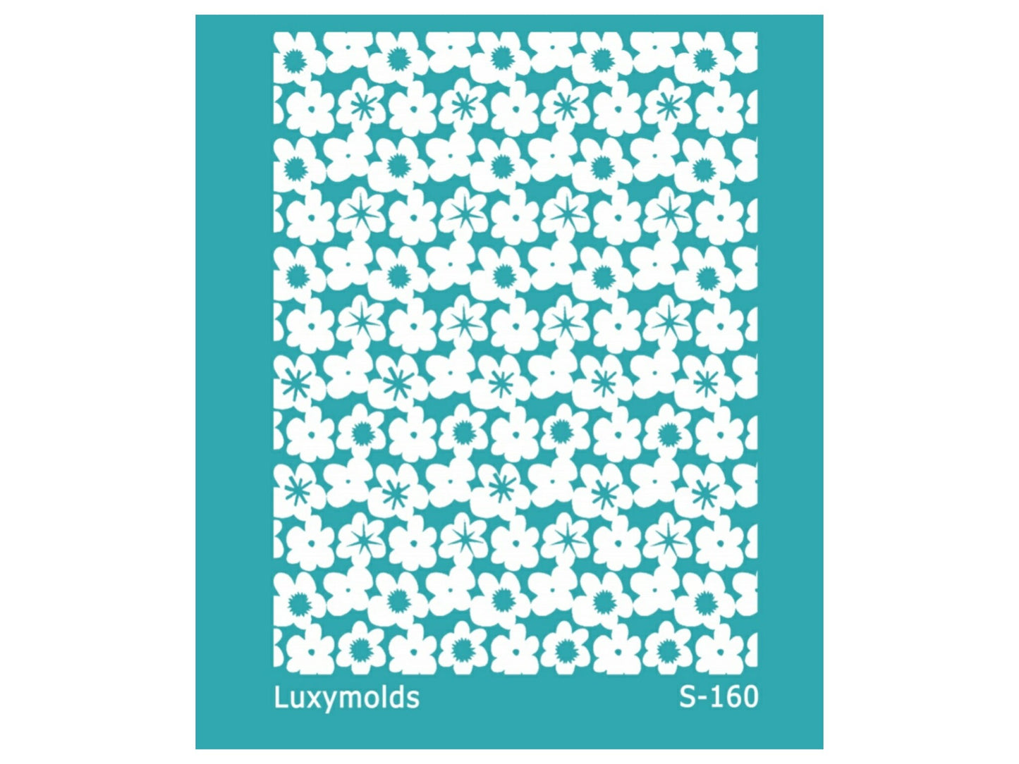 Silk screen stencil for polymer clay "Luxymolds" S-160
