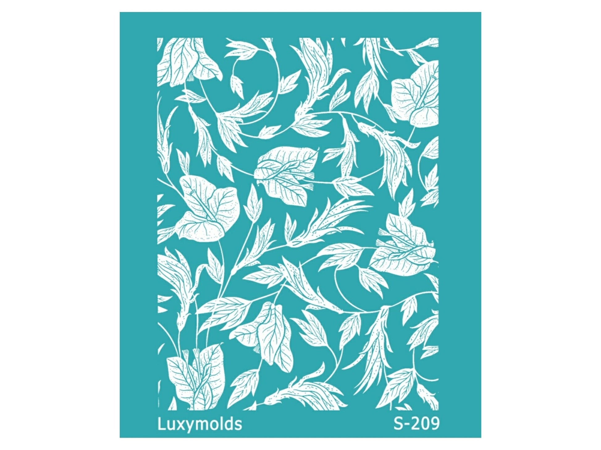 Silk screen stencil for polymer clay "Luxymolds" S-209