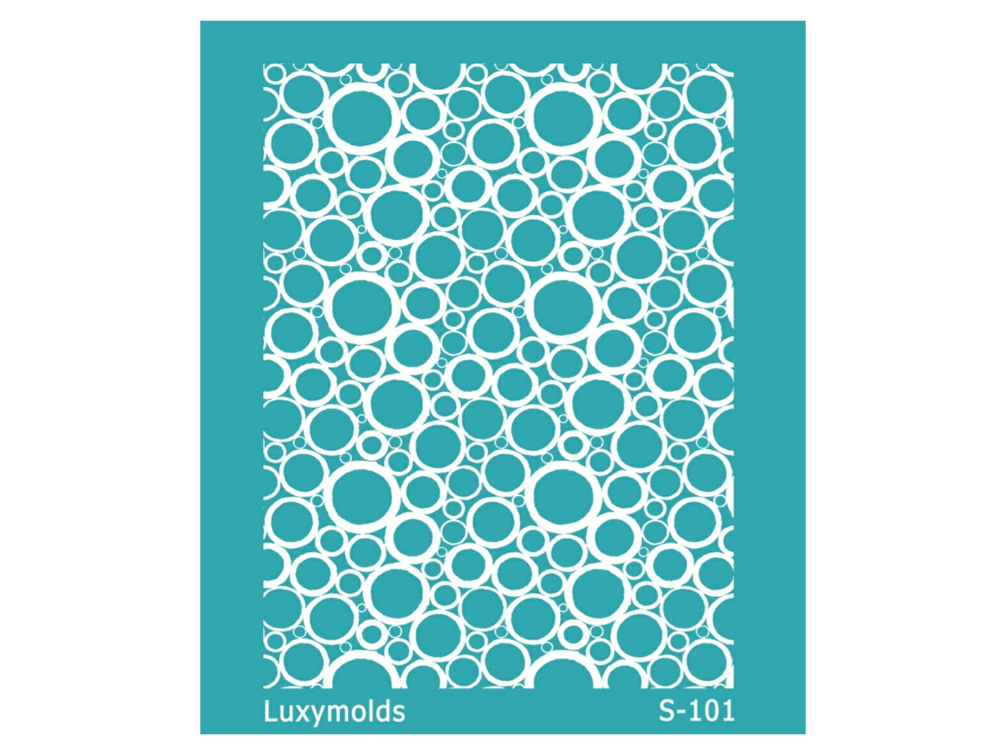 Silk screen stencil for polymer clay "Luxymolds" S-101