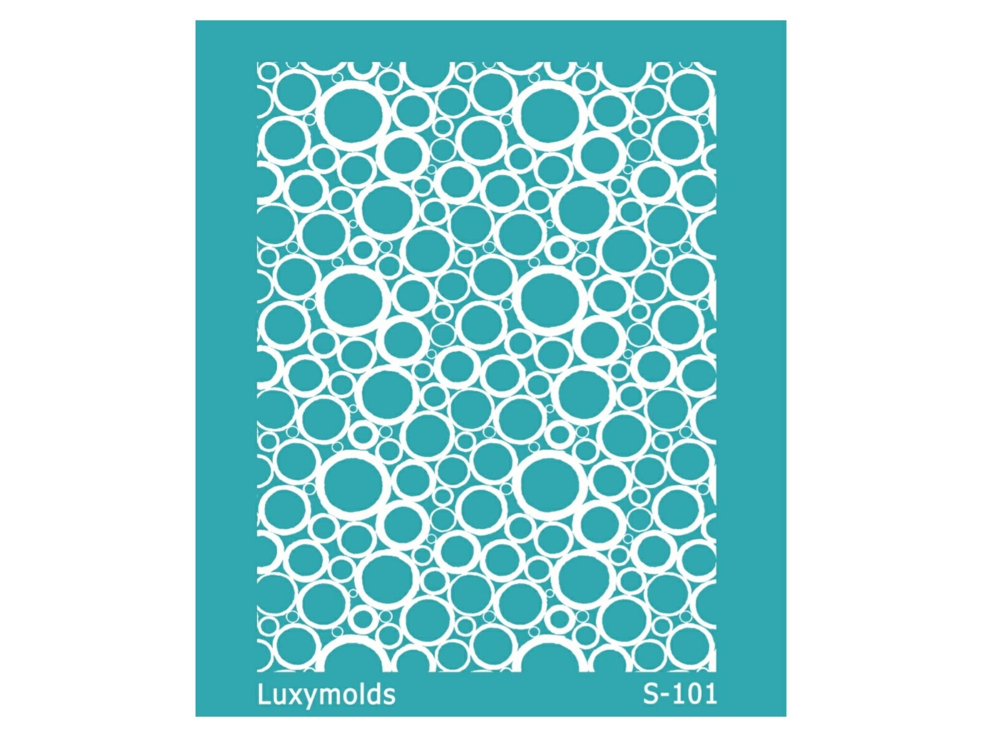 Silk screen stencil for polymer clay "Luxymolds" S-101