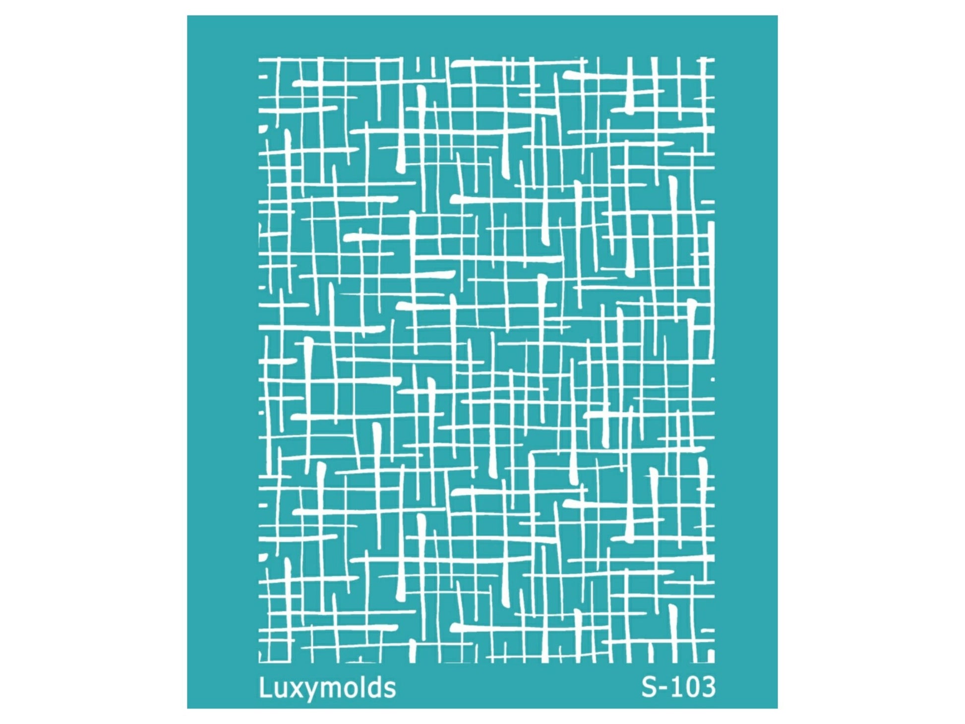 Silk screen stencil for polymer clay "Luxymolds" S-103