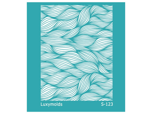 Silk screen stencil for polymer clay "Luxymolds" S-123