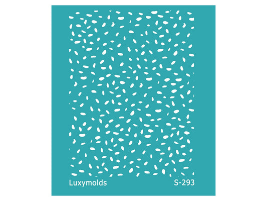 Silk screen stencil for polymer clay "Luxymolds" S-293
