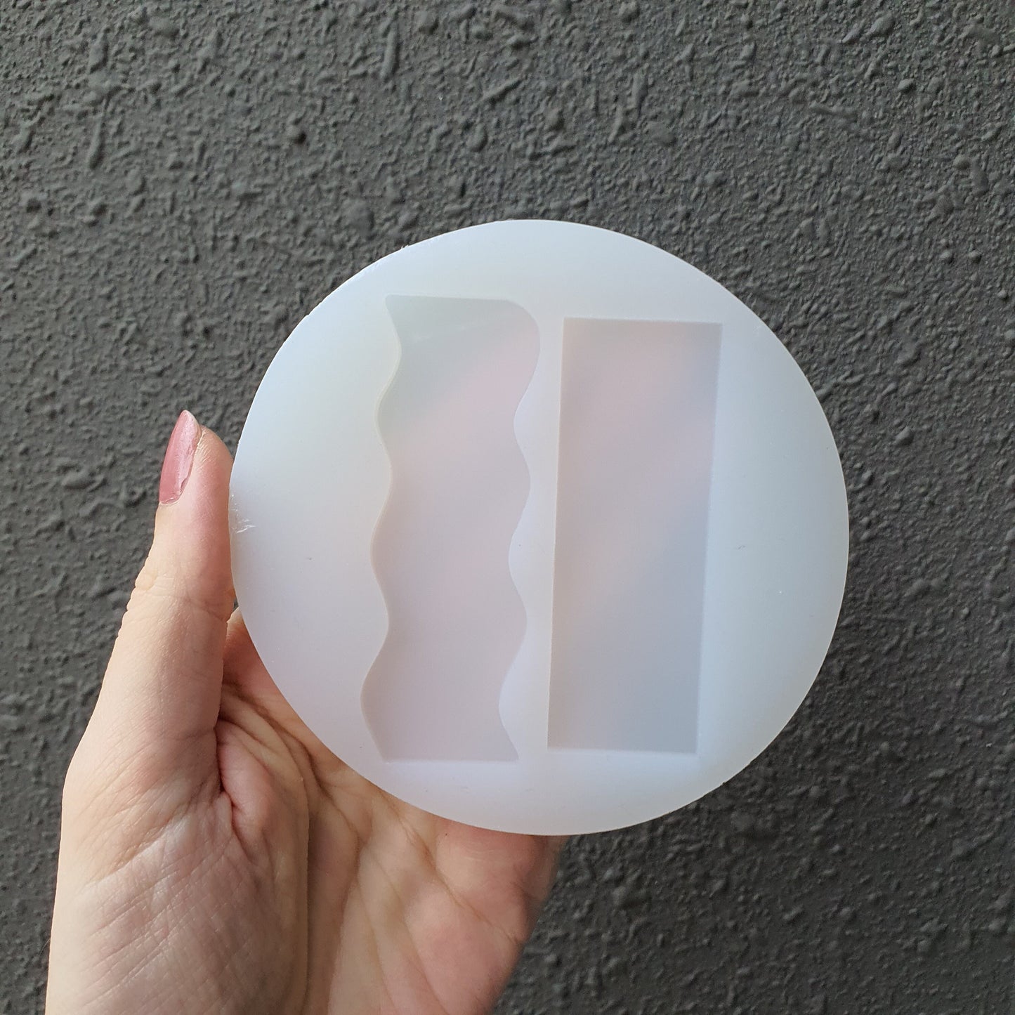 Silicone hair clip mold for resin and epoxy Jewelry resin mould