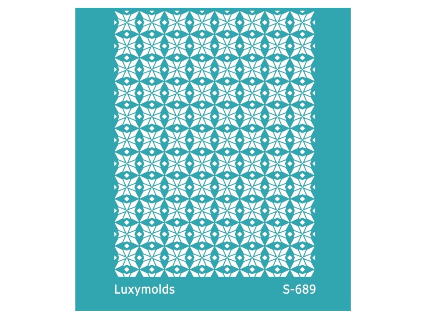 Silk screen stencil for polymer clay "Luxymolds" S-689