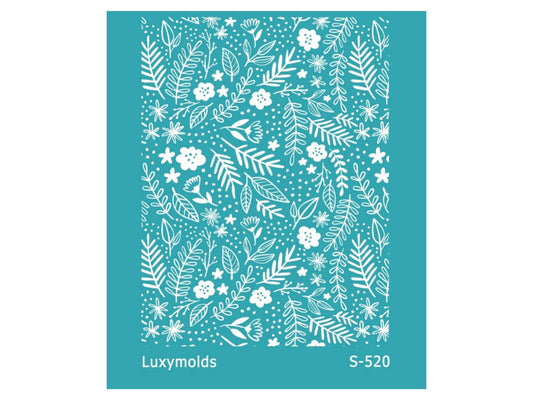 Silk screen stencil for polymer clay "Luxymolds" S-520