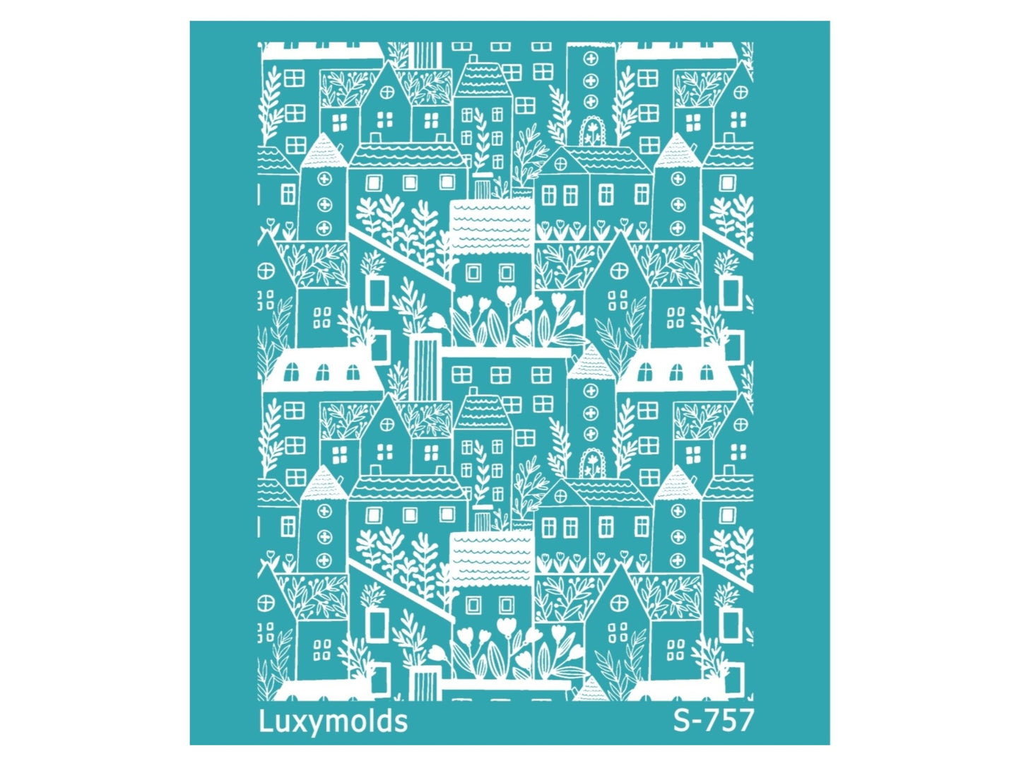 Silk screen stencil for polymer clay "Luxymolds" "Christmas" S-757