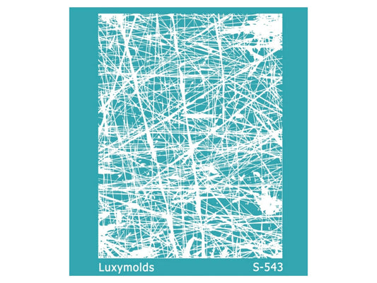 Silk screen stencil for polymer clay "Luxymolds" S-543